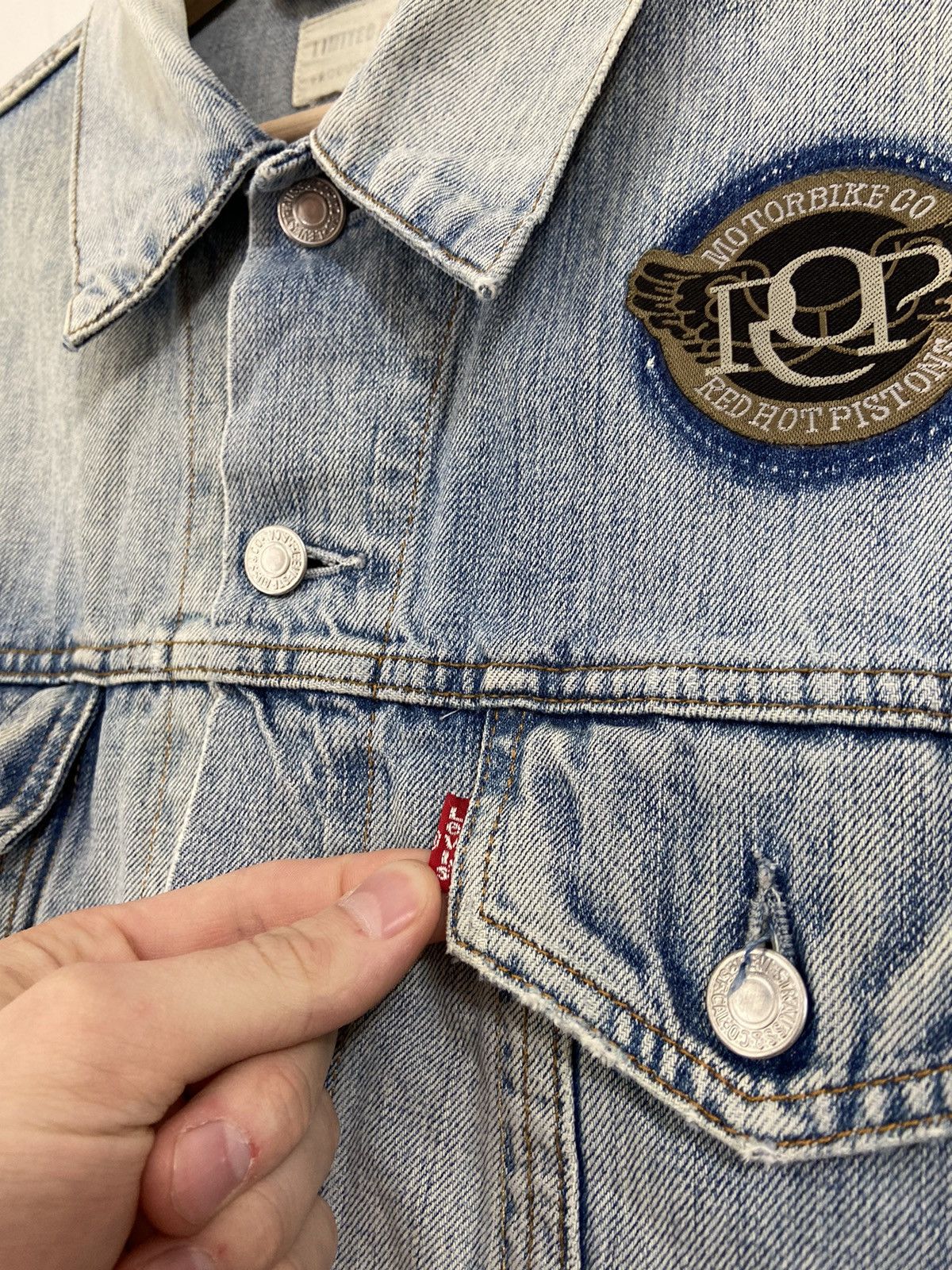 Levi's Levi's Limited Edition Product Wiht Roots Denim Jacket Size US M / EU 48-50 / 2 - 4 Thumbnail