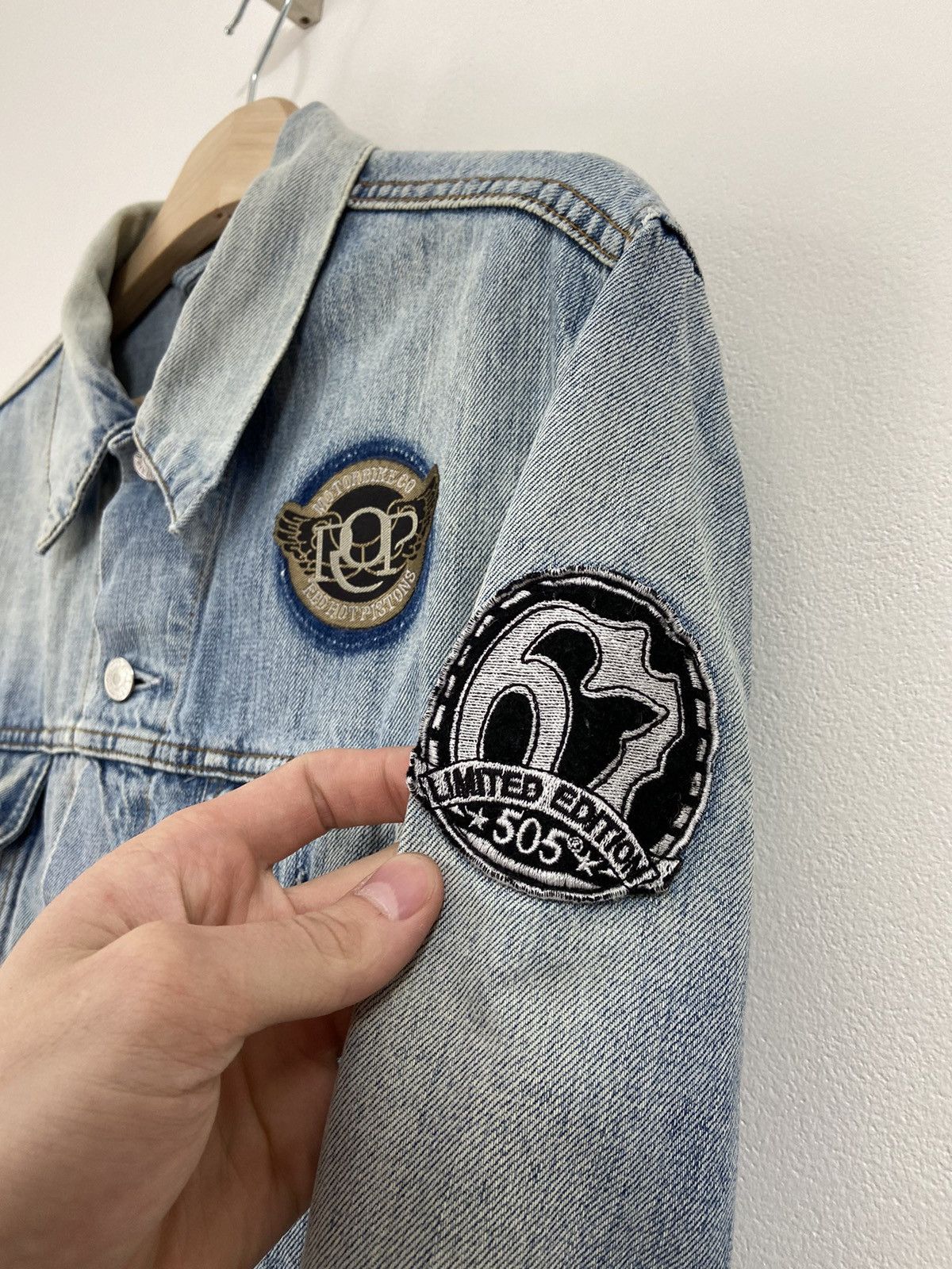 Levi's Levi's Limited Edition Product Wiht Roots Denim Jacket Size US M / EU 48-50 / 2 - 11 Thumbnail