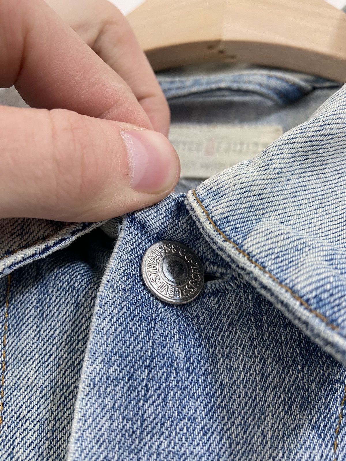 Levi's Levi's Limited Edition Product Wiht Roots Denim Jacket Size US M / EU 48-50 / 2 - 14 Thumbnail