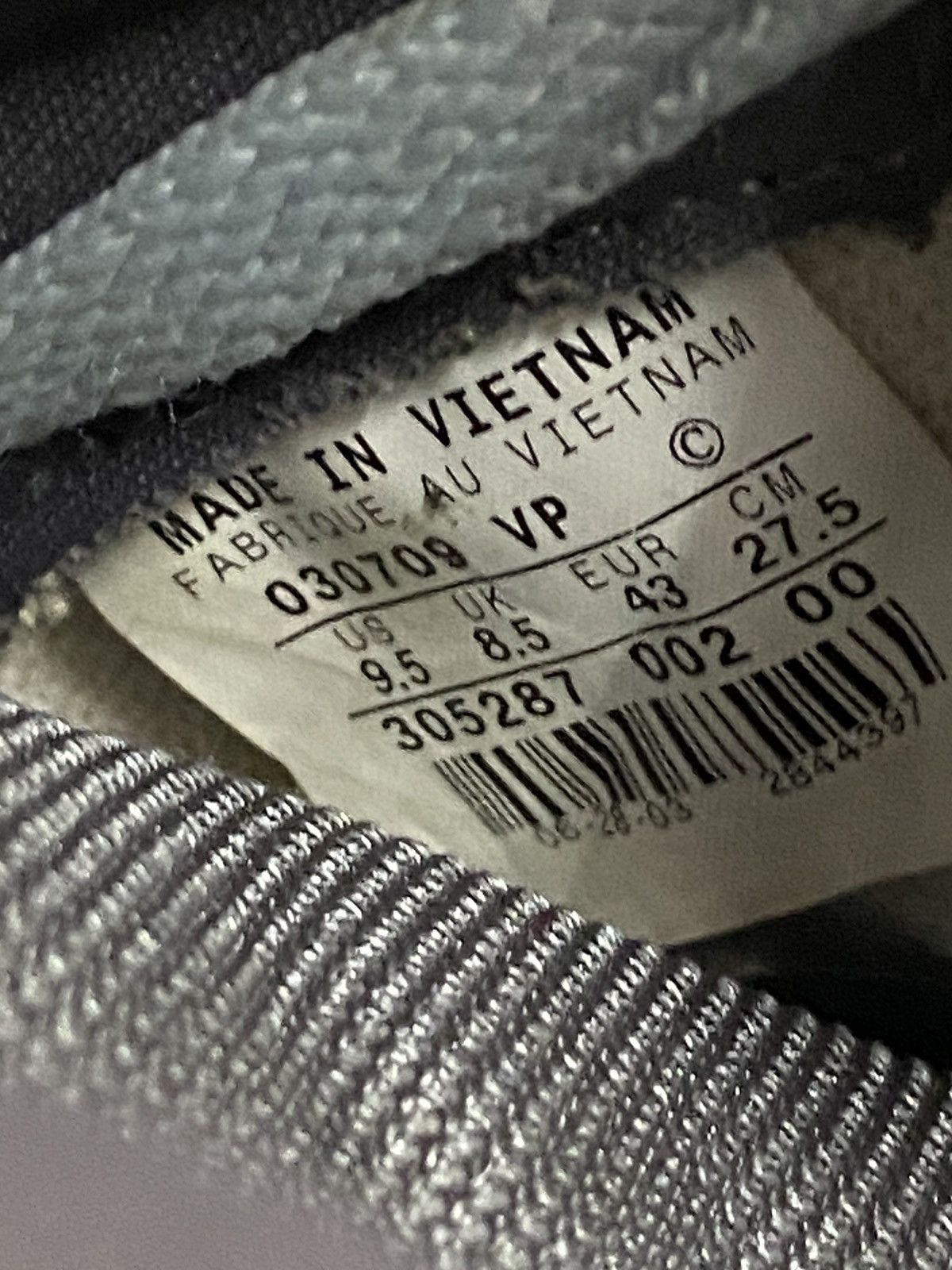 Nike Nike Dunk High Light Graphite Cloud Anthracite Rare 2003 Size US 9.5 / EU 42-43 - 17 Thumbnail