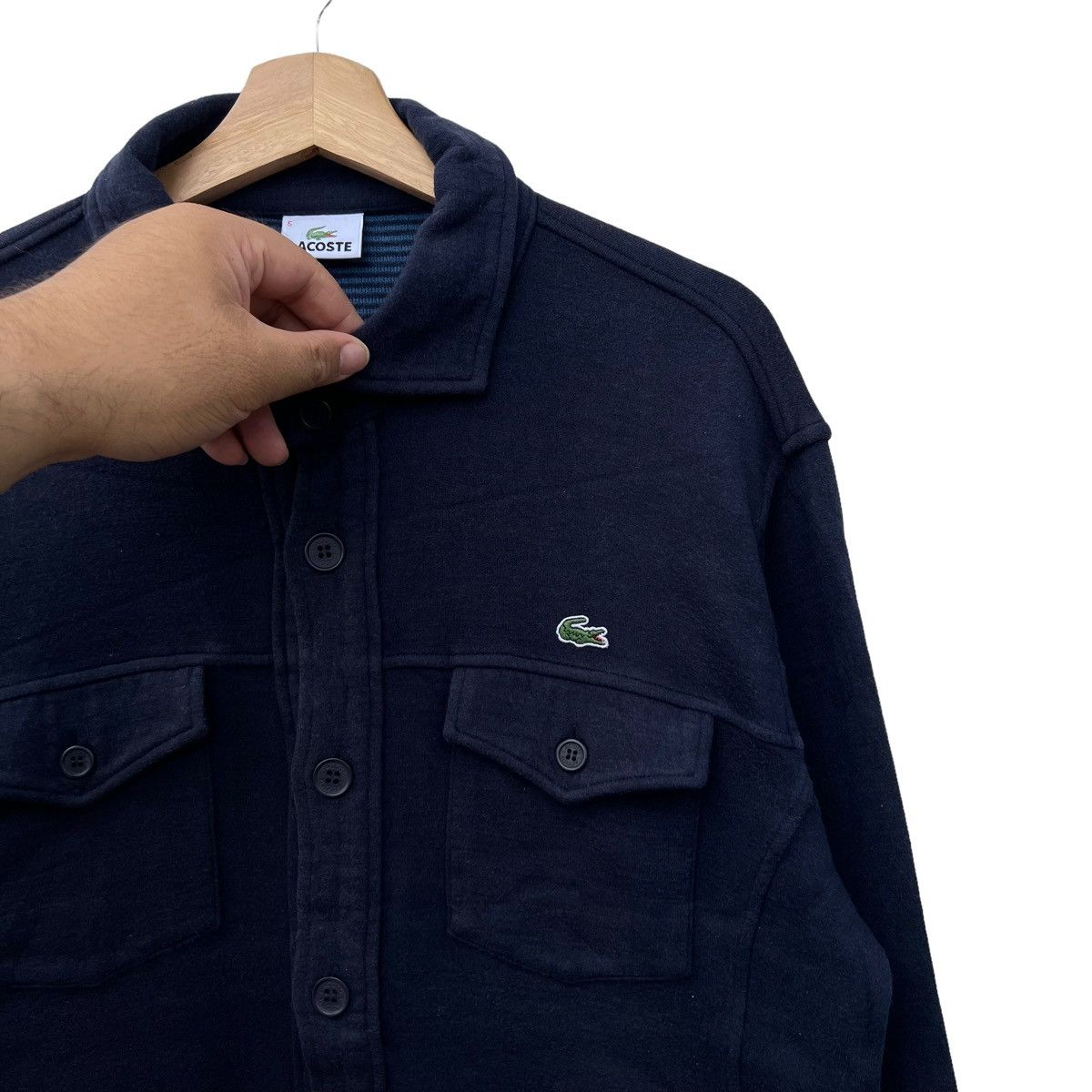 Japanese Brand VINTAGE LACOSTE JAPAN ICONIC CARGO JACKET MULTI POCKET Size US M / EU 48-50 / 2 - 6 Thumbnail