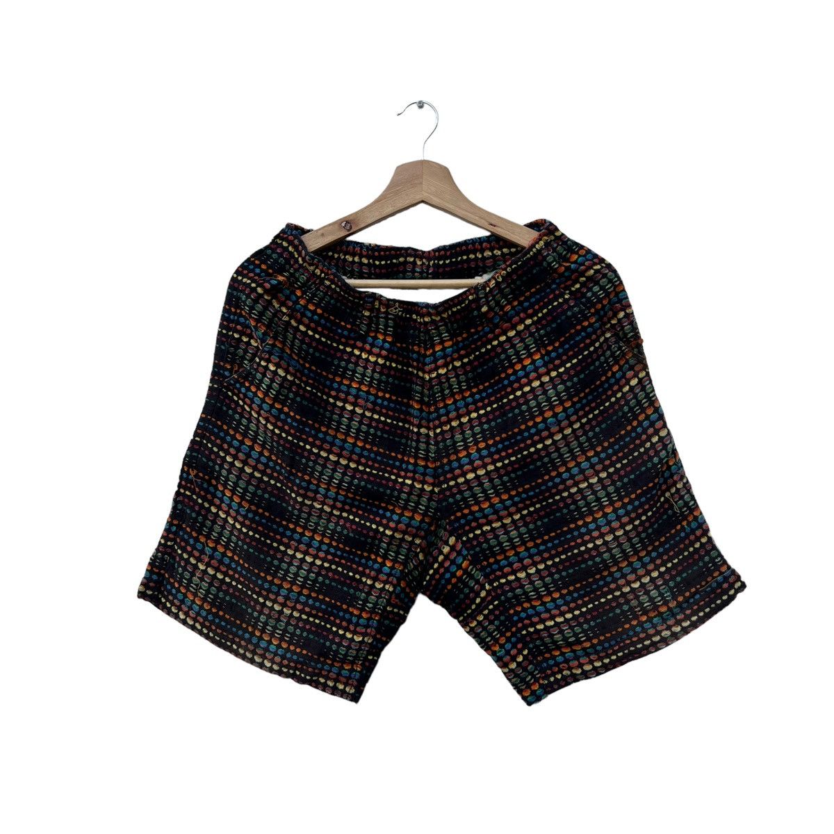 Japanese Brand VINTAGE AZTIC NAVAJO DESIGN FULL PRINT GO SLOW CARAVAN JAPAN Size US 29 - 1 Thumbnail