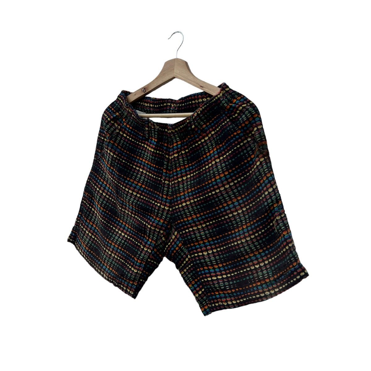 Japanese Brand VINTAGE AZTIC NAVAJO DESIGN FULL PRINT GO SLOW CARAVAN JAPAN Size US 29 - 2 Thumbnail