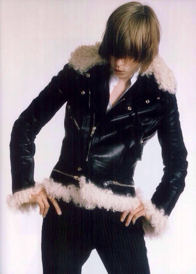 image of Balenciaga Nicolas Ghesquière Leather Jacket in Black, Men's (Size Medium)