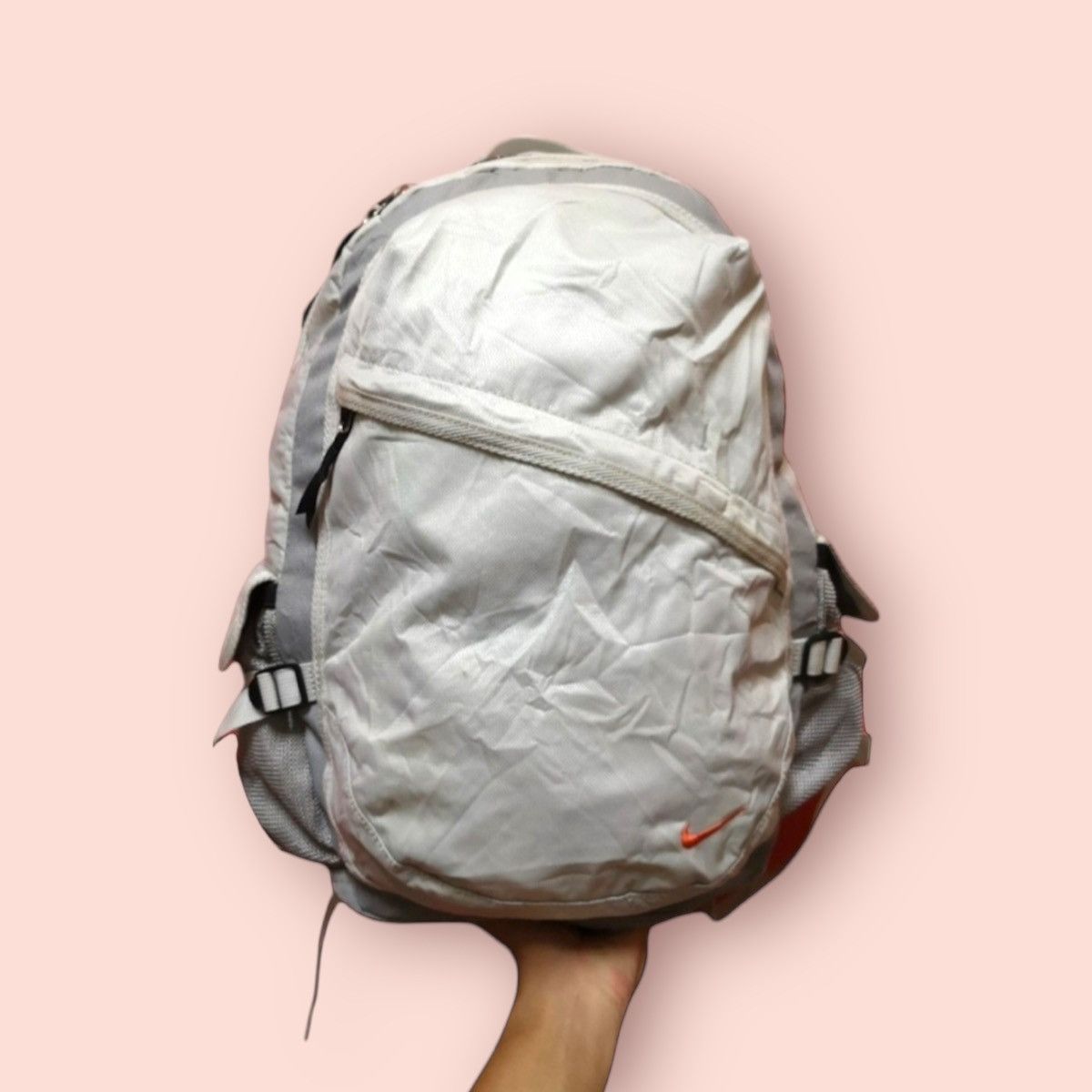 Nike VINTAGE NIKE ORANGE SWOOSH BACKPACK Size ONE SIZE - 4 Thumbnail