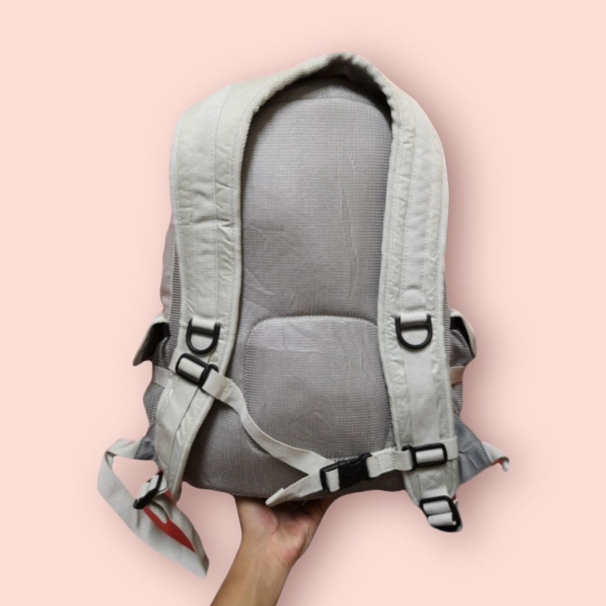 Nike VINTAGE NIKE ORANGE SWOOSH BACKPACK Size ONE SIZE - 9 Thumbnail