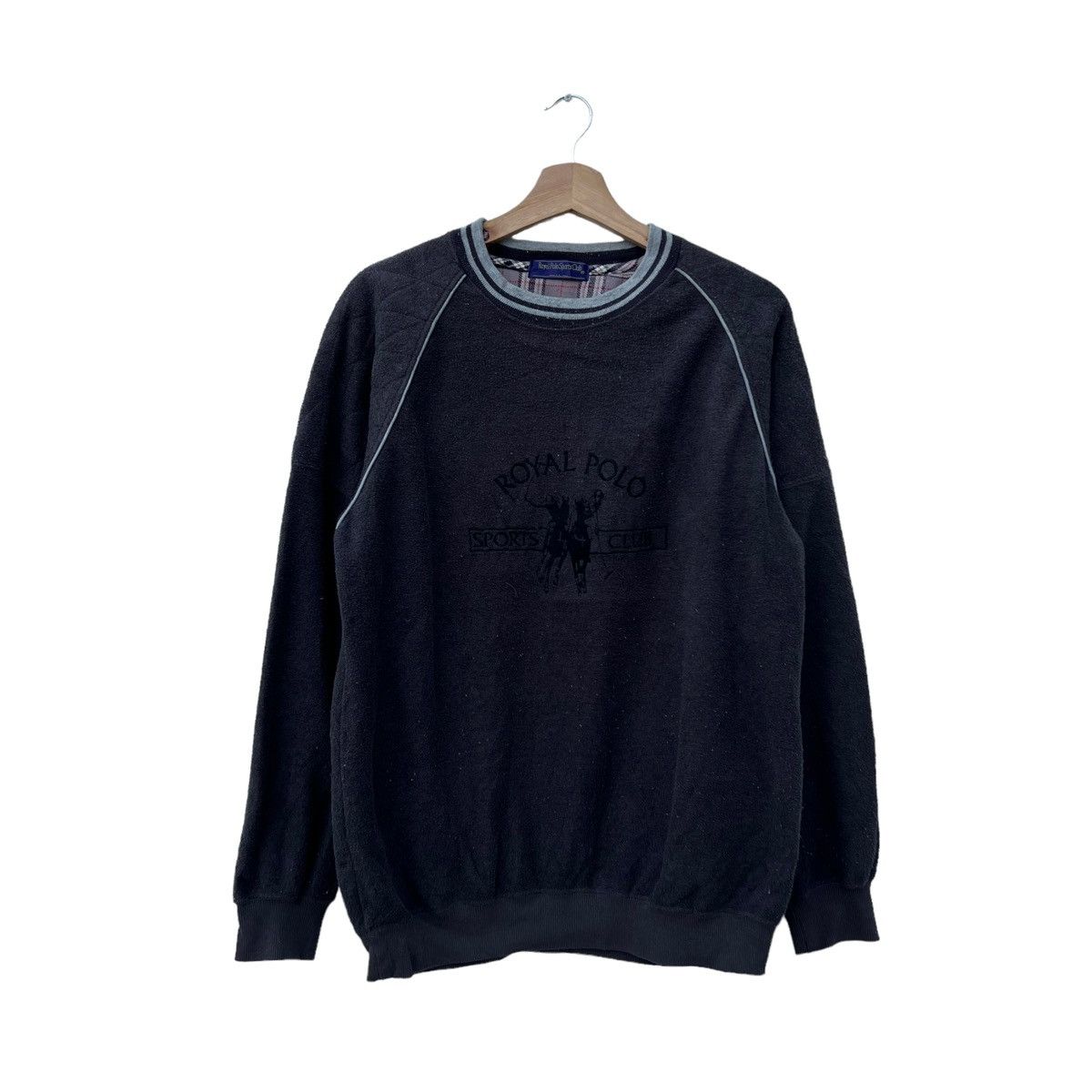 VINTAGE ROYAL POLO SPORTS CLUB SWEATSHIRT BIG LOGO
