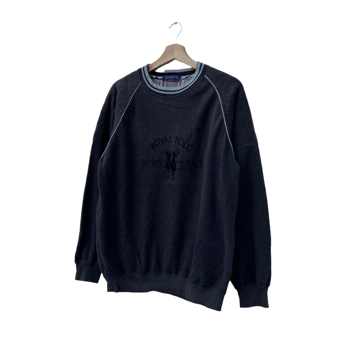 Japanese Brand VINTAGE ROYAL POLO SPORTS CLUB SWEATSHIRT BIG LOGO Size US L / EU 52-54 / 3 - 2 Thumbnail