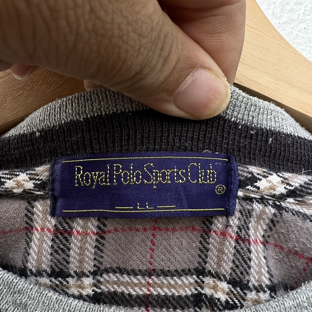 Japanese Brand VINTAGE ROYAL POLO SPORTS CLUB SWEATSHIRT BIG LOGO Size US L / EU 52-54 / 3 - 8 Thumbnail