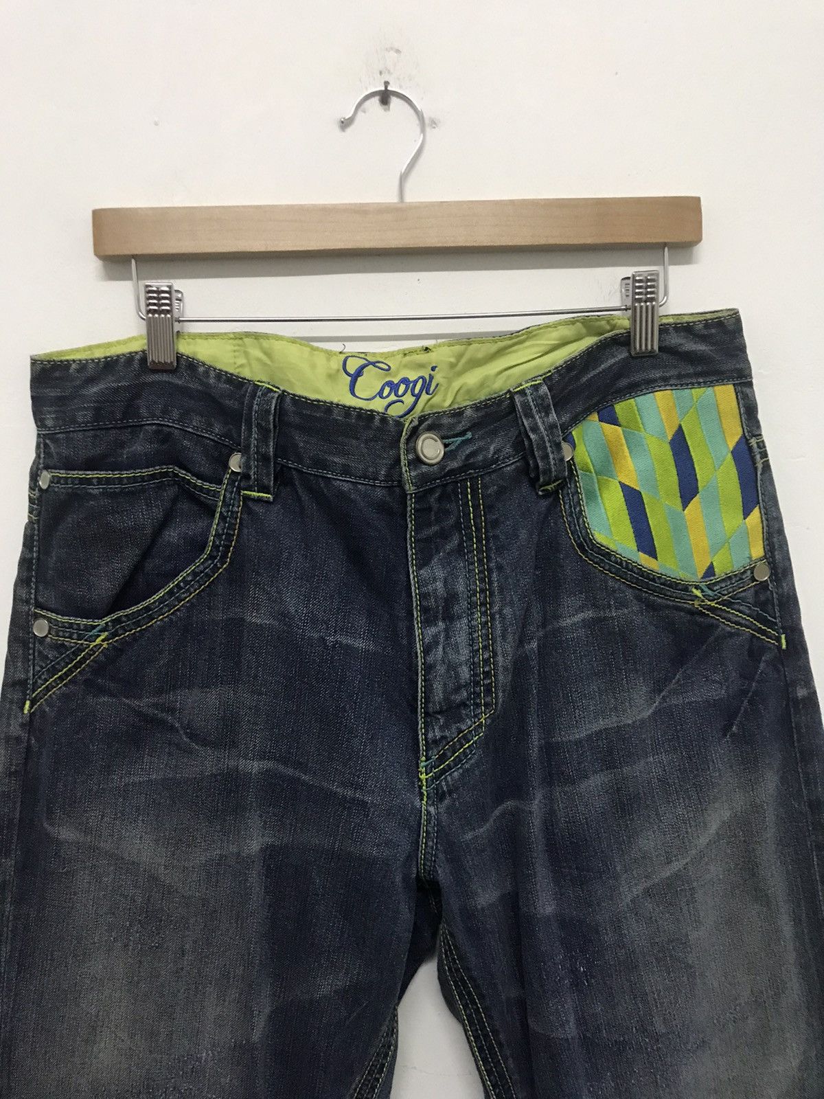 Coogi Vintage Coogi Baggy Jean Embroidered Size US 34 / EU 50 - 4 Thumbnail