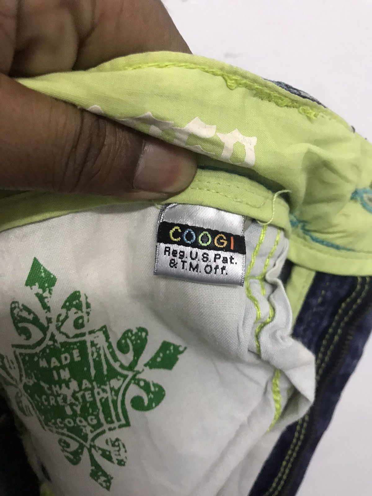 Coogi Vintage Coogi Baggy Jean Embroidered Size US 34 / EU 50 - 12 Thumbnail