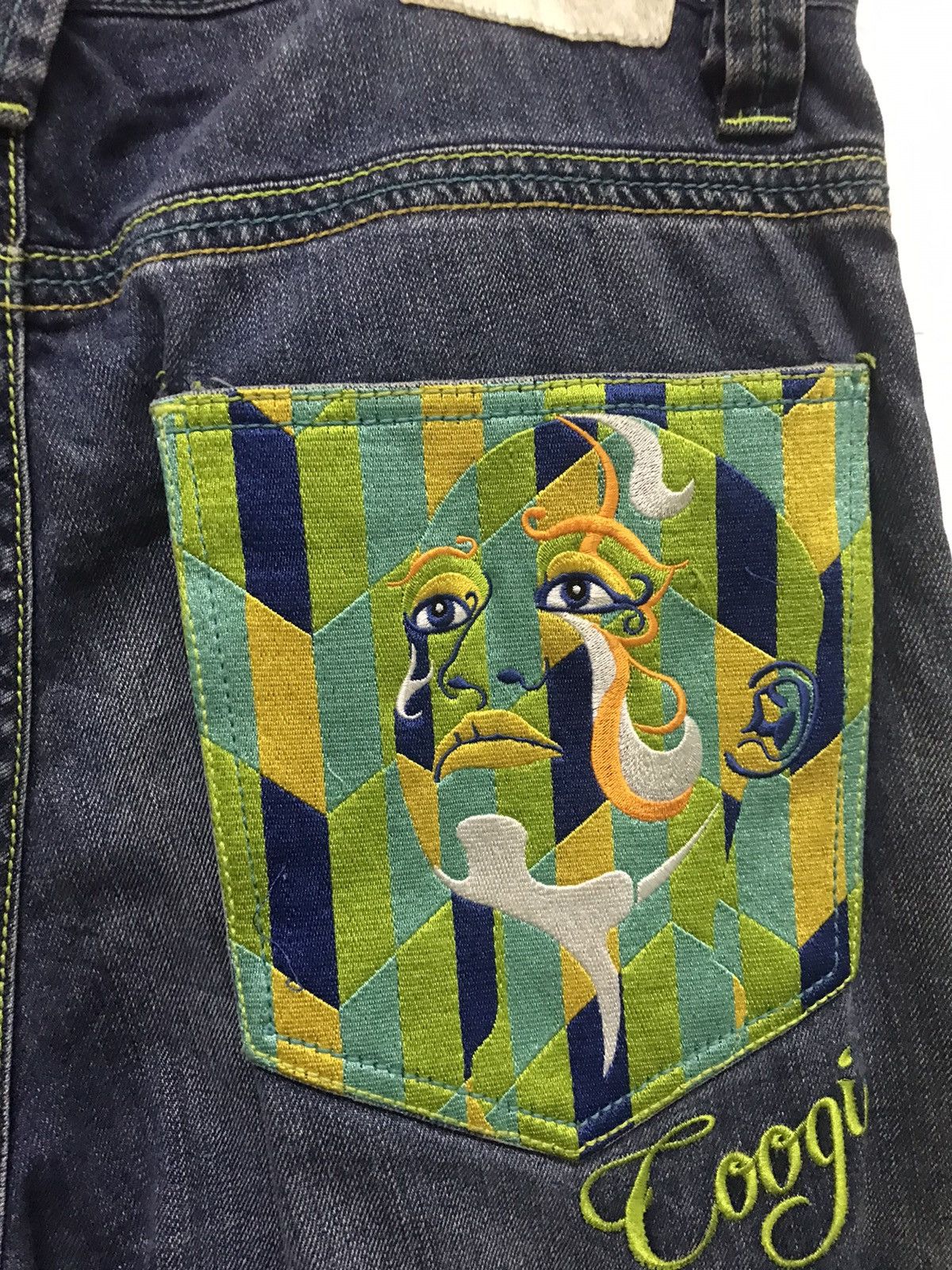 Coogi Vintage Coogi Baggy Jean Embroidered Size US 34 / EU 50 - 8 Thumbnail