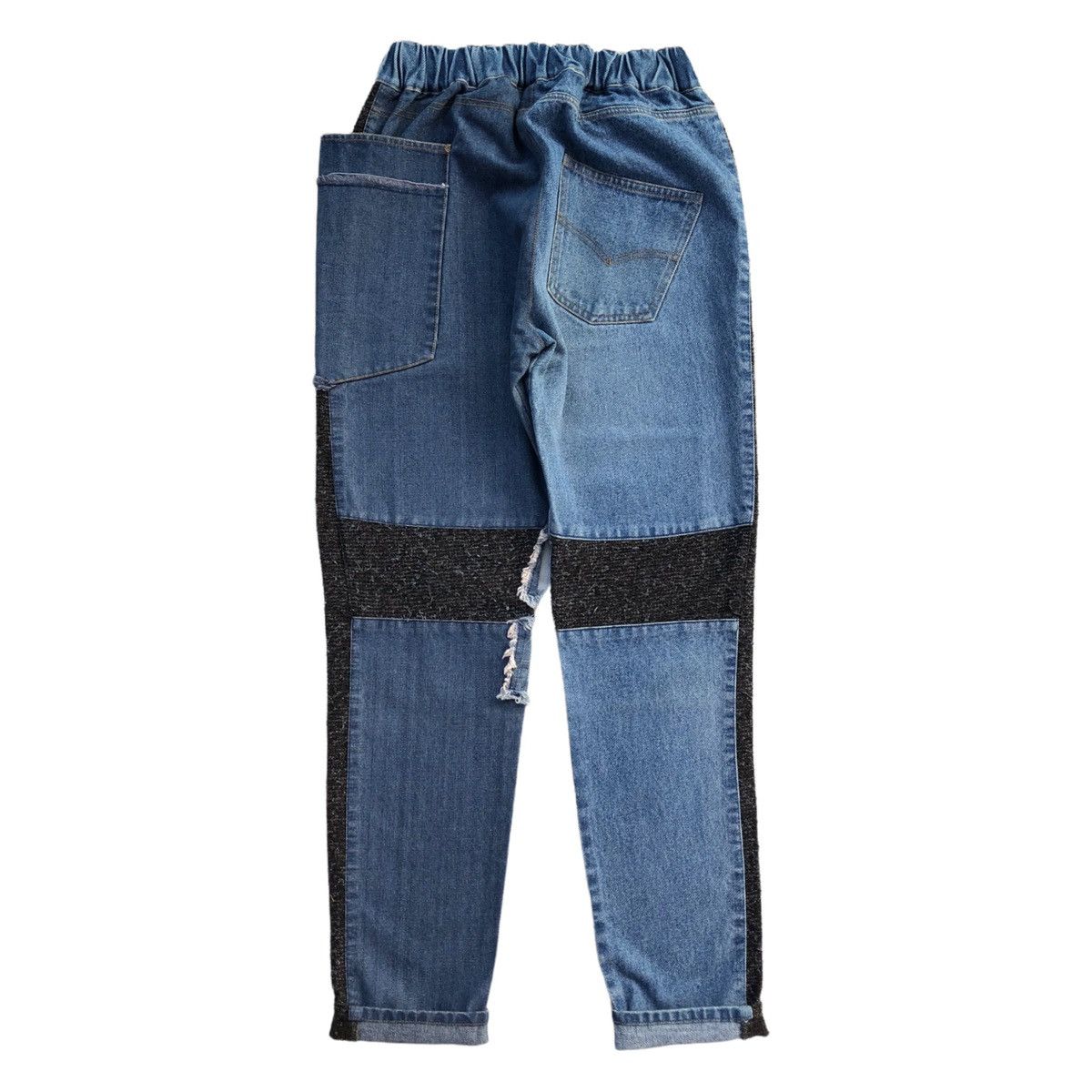 Japanese Brand Japanese Kohaku Drawstring Big Pocket Sided Patches Jeans Size US 34 / EU 50 - 13 Thumbnail
