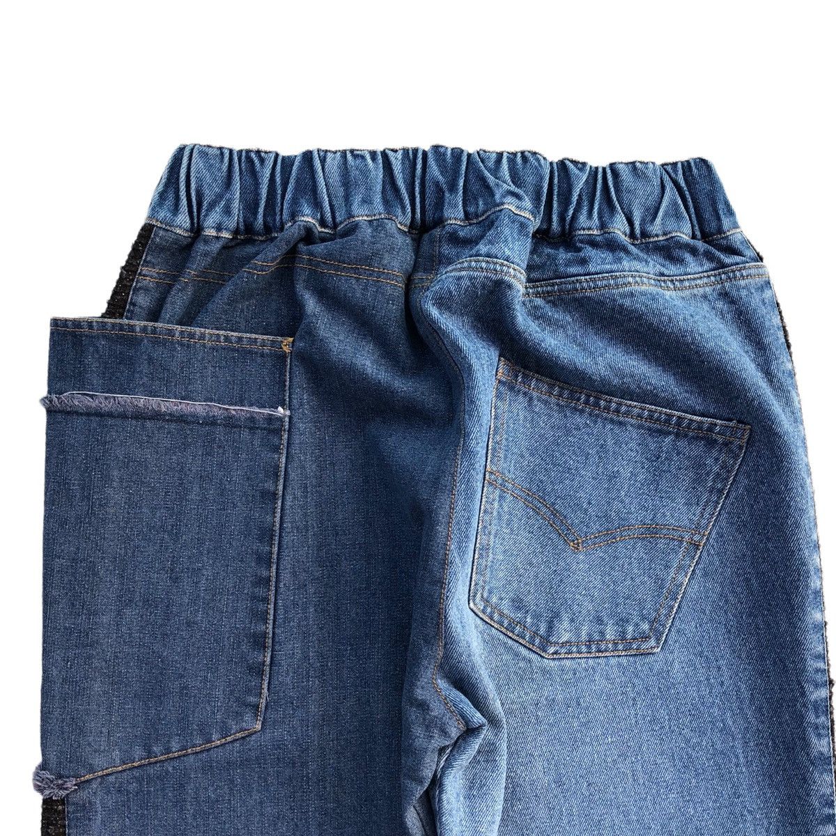 Japanese Brand Japanese Kohaku Drawstring Big Pocket Sided Patches Jeans Size US 34 / EU 50 - 14 Thumbnail