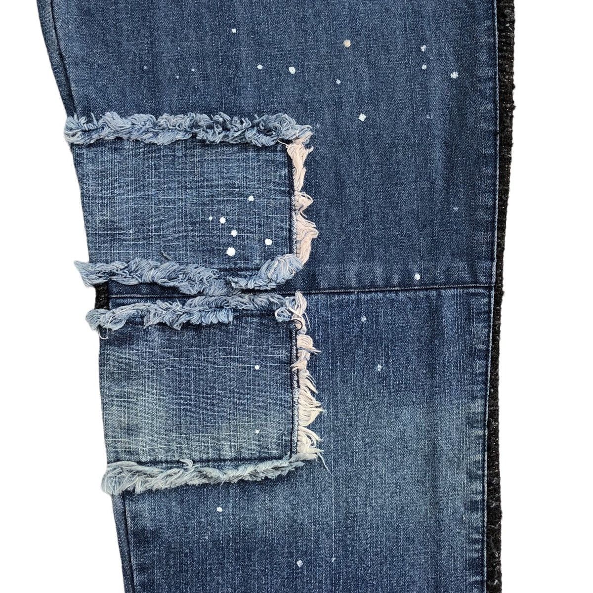 Japanese Brand Japanese Kohaku Drawstring Big Pocket Sided Patches Jeans Size US 34 / EU 50 - 10 Thumbnail