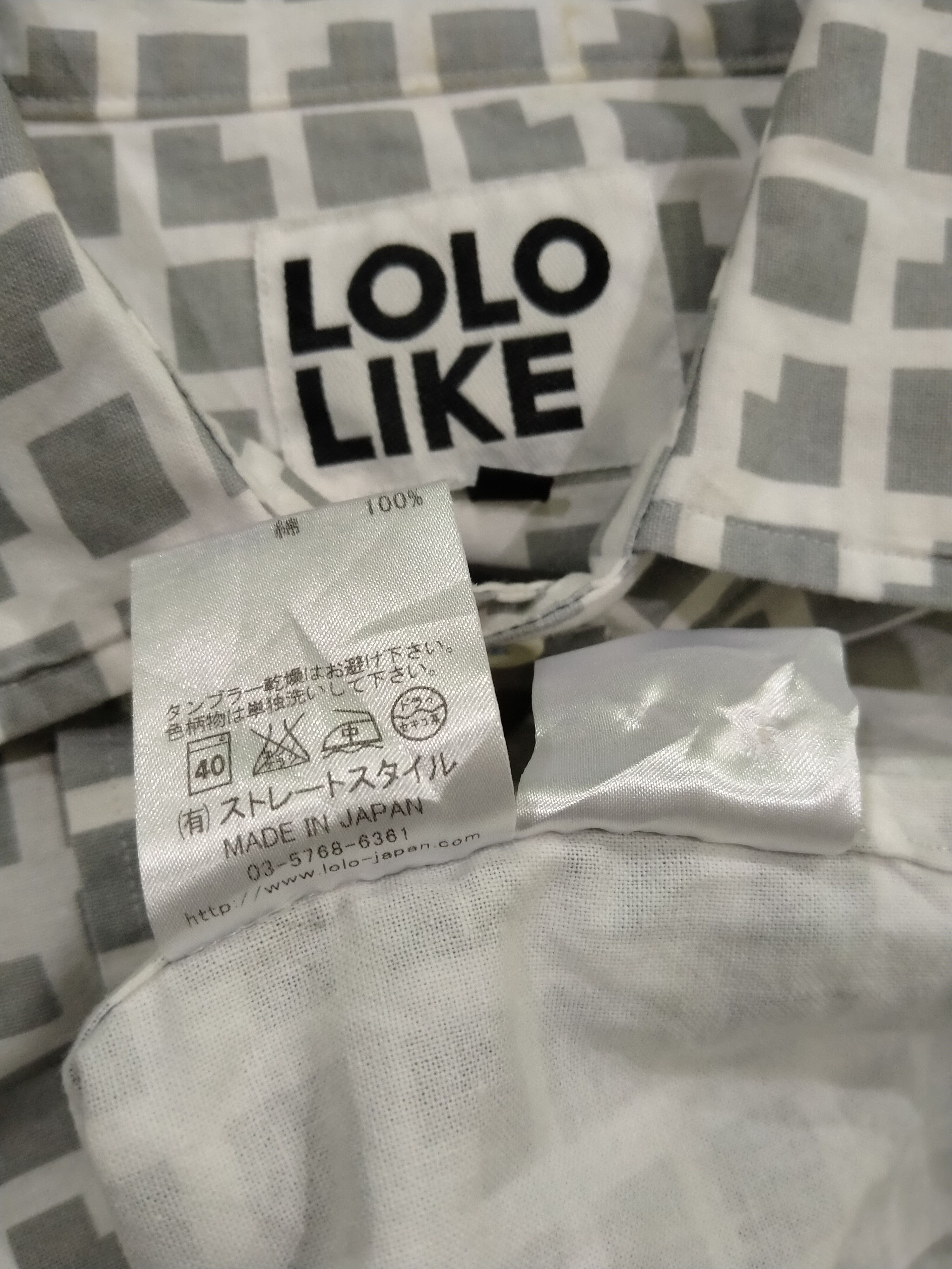 Beauty Beast Rare!! Japanese Brand Psychedelic Japan Lolo Like Shirt Size US S / EU 44-46 / 1 - 5 Thumbnail