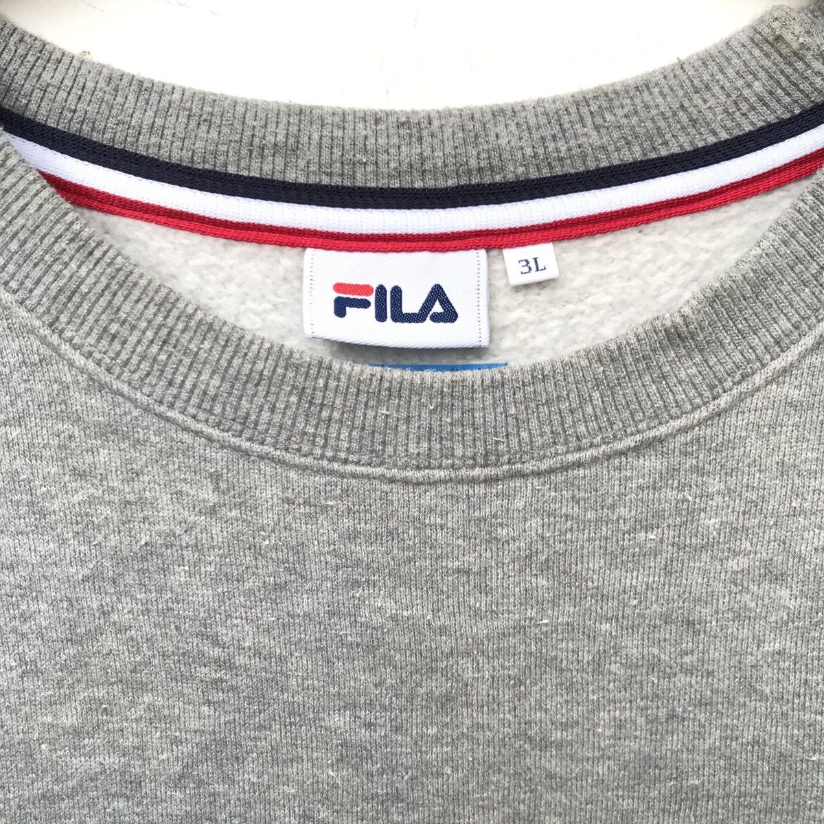 Fila × Vintage Vintage Fila Bielle Italia Sweatshirt Logo Spell Out Size US XL / EU 56 / 4 - 3 Thumbnail