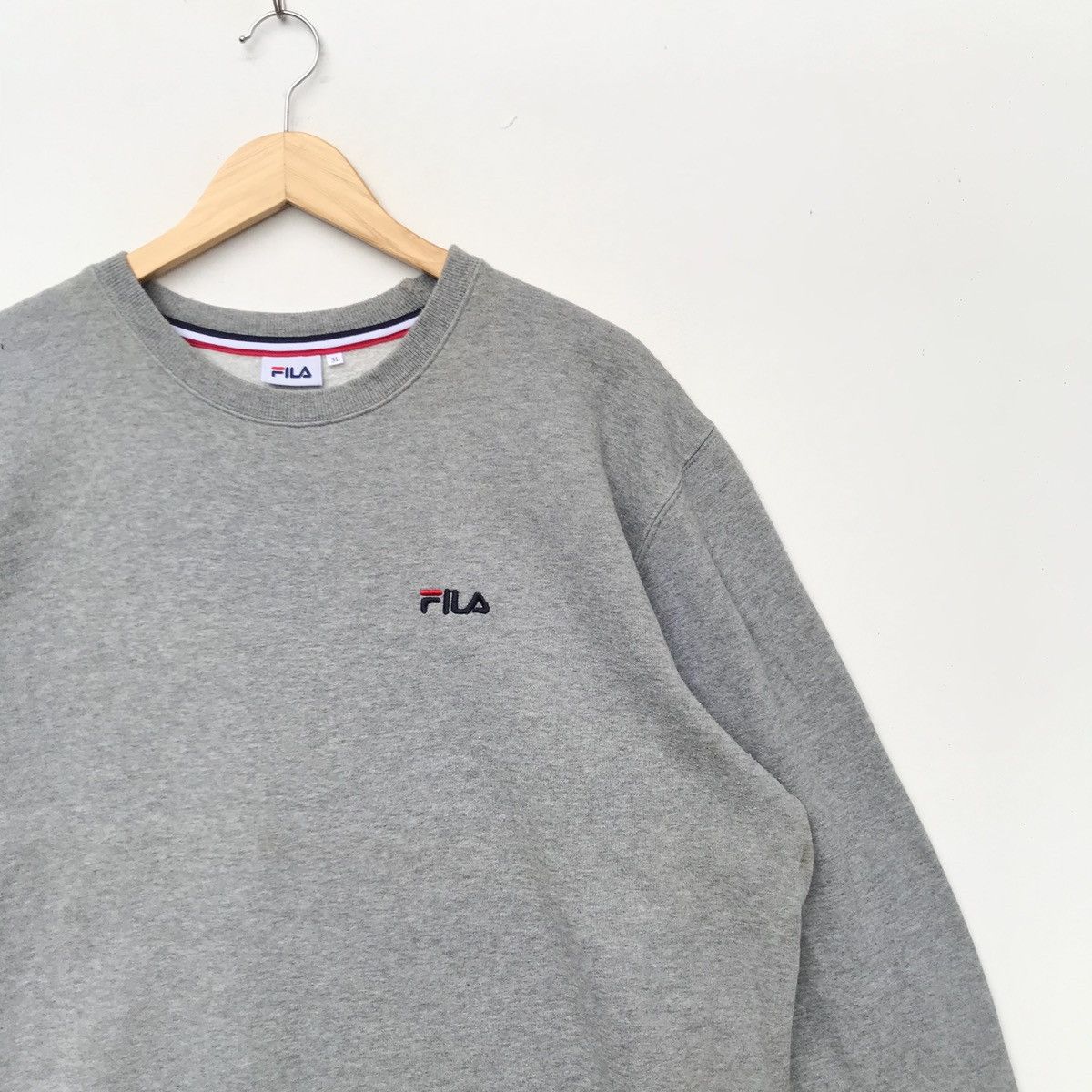 Fila × Vintage Vintage Fila Bielle Italia Sweatshirt Logo Spell Out Size US XL / EU 56 / 4 - 2 Thumbnail
