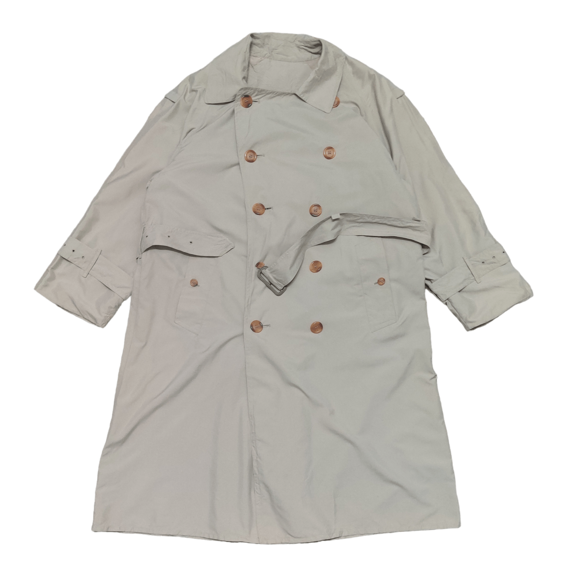 Burberry Vintage Burberry Nova Check Trench Coat Double Breasted Size US L / EU 52-54 / 3 - 1 Thumbnail