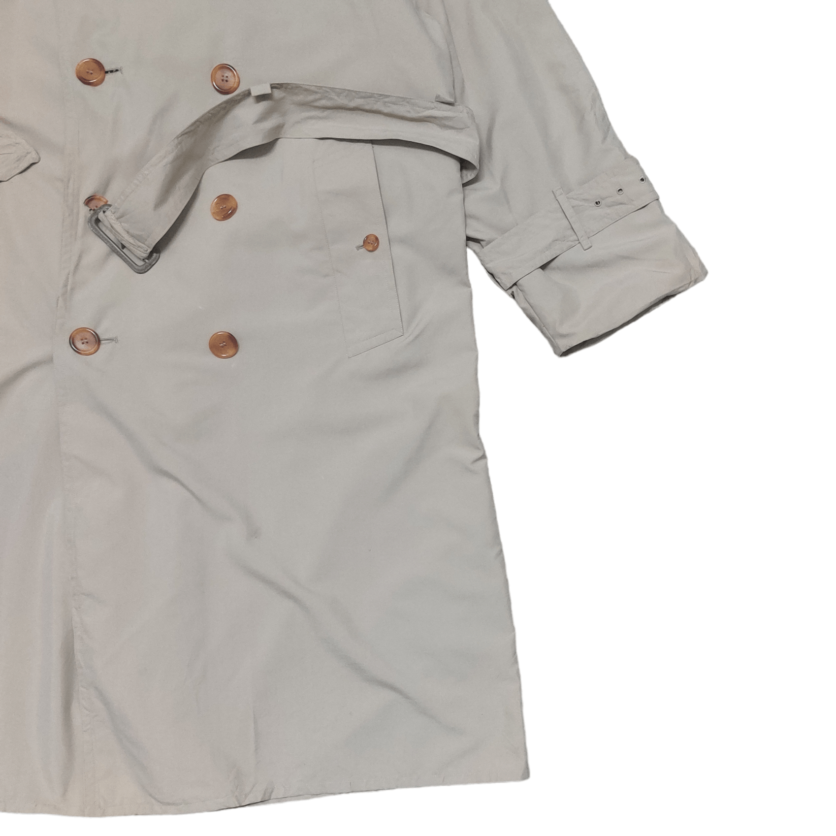 Burberry Vintage Burberry Nova Check Trench Coat Double Breasted Size US L / EU 52-54 / 3 - 4 Thumbnail