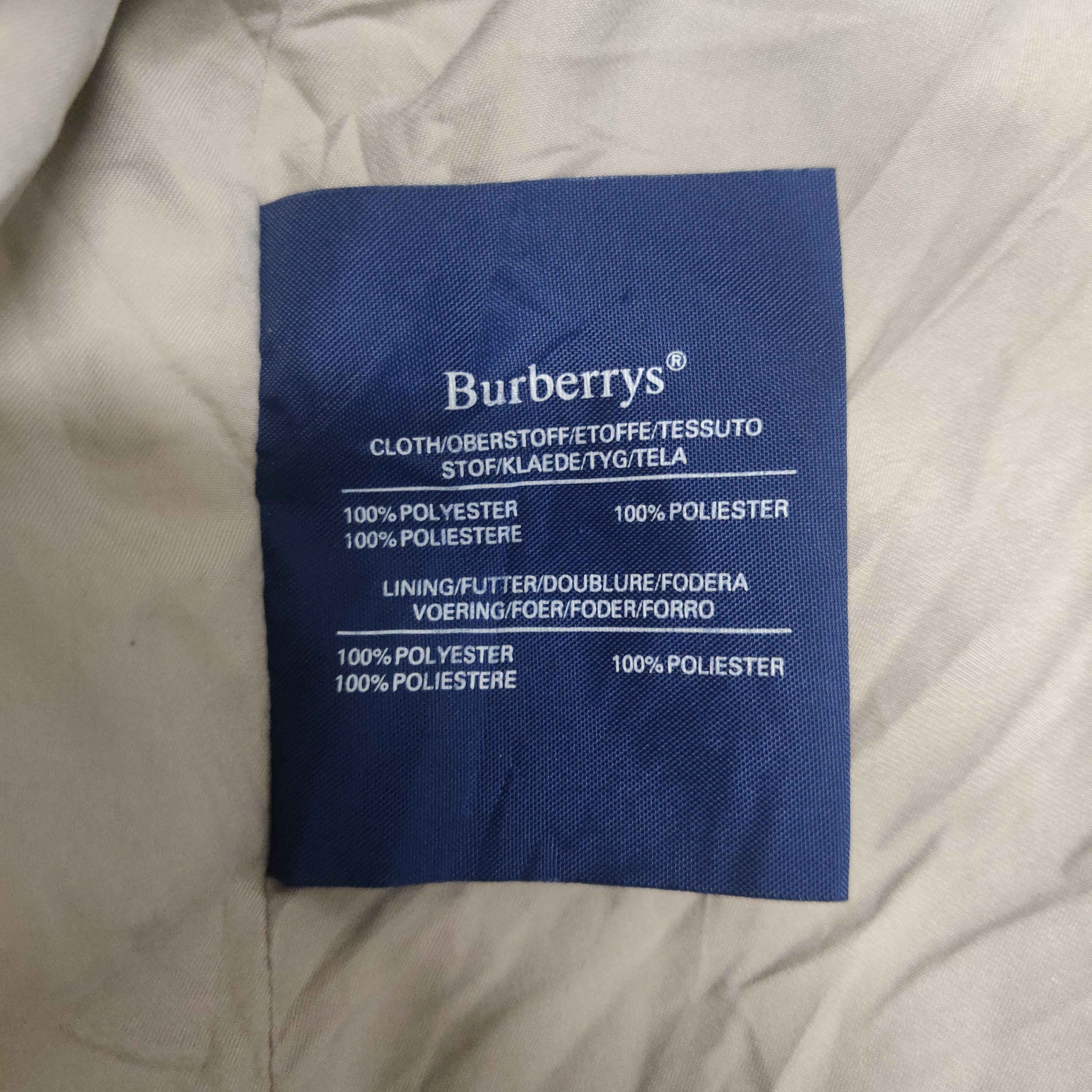 Burberry Vintage Burberry Nova Check Trench Coat Double Breasted Size US L / EU 52-54 / 3 - 9 Thumbnail