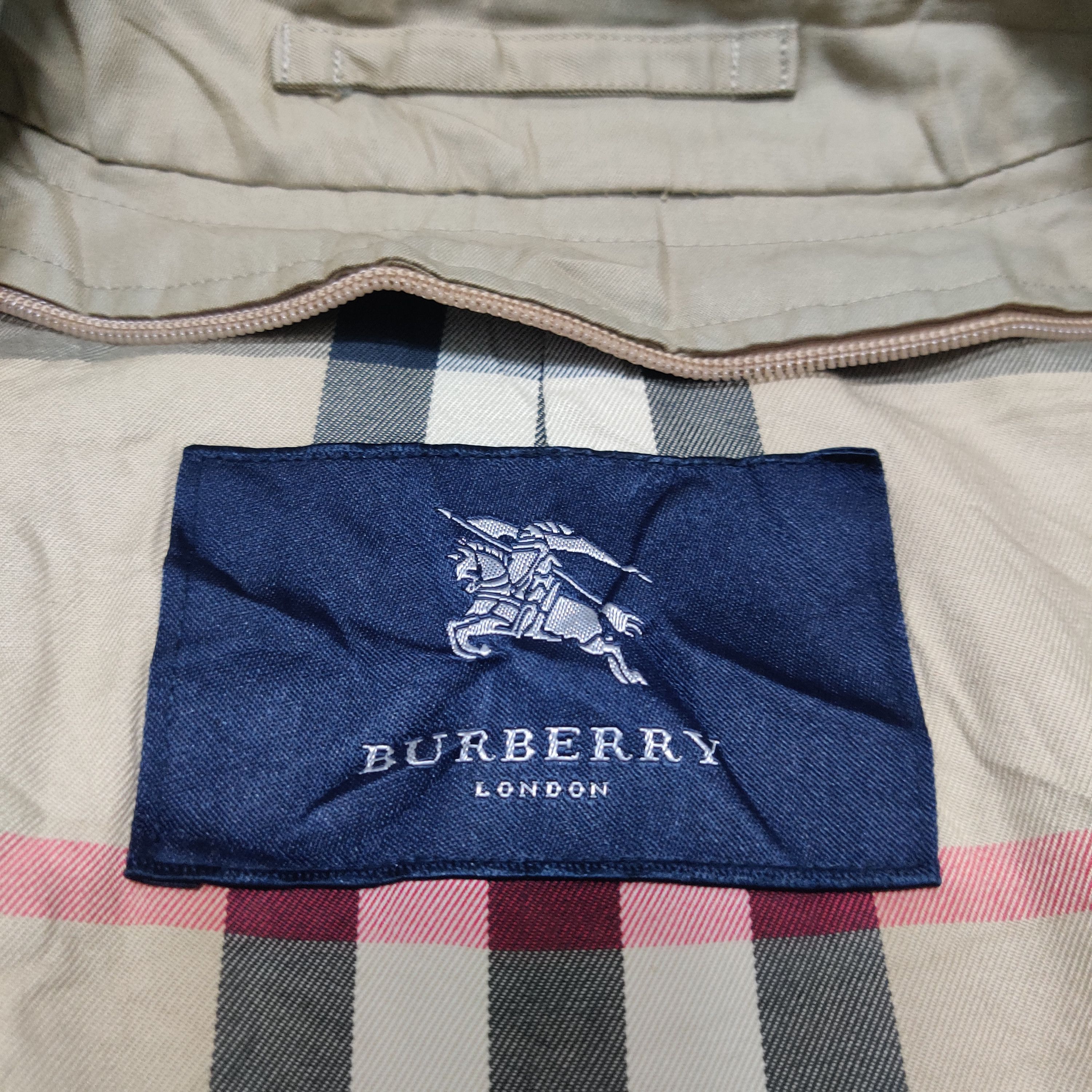 Burberry Vintage Burberry London Nova Check Trench Coat Size US M / EU 48-50 / 2 - 11 Thumbnail