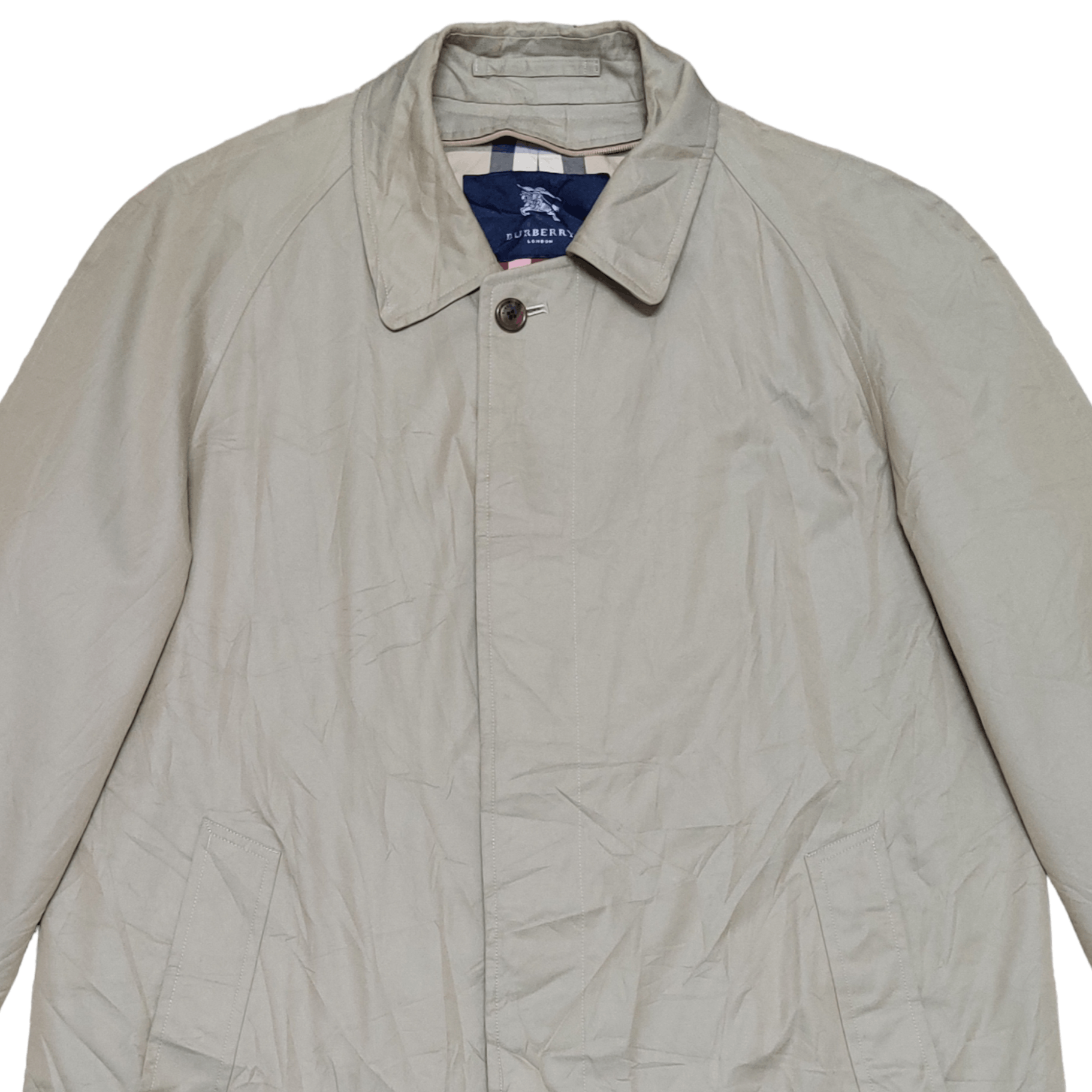 Burberry Vintage Burberry London Nova Check Trench Coat Size US M / EU 48-50 / 2 - 3 Thumbnail