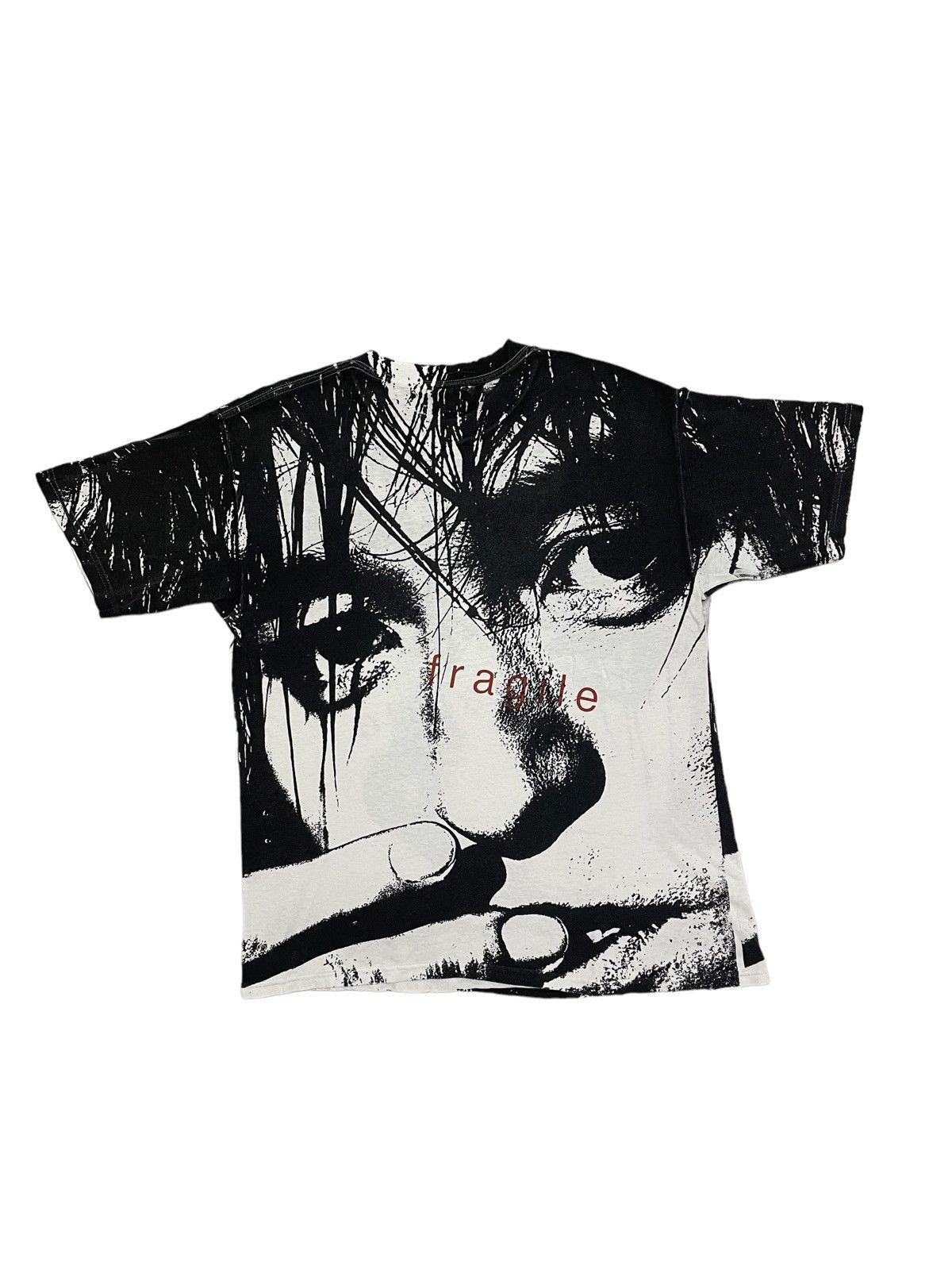 Band Tees Vintage 90s Fullprint Fragile Unknown Movie or Band T-shirt Size US L / EU 52-54 / 3 - 2 Thumbnail