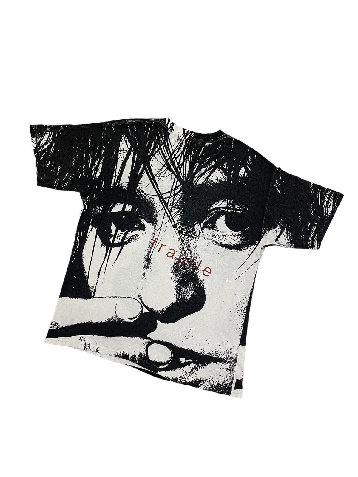 Band Tees Vintage 90s Fullprint Fragile Unknown Movie or Band T-shirt Size US L / EU 52-54 / 3 - 8 Thumbnail
