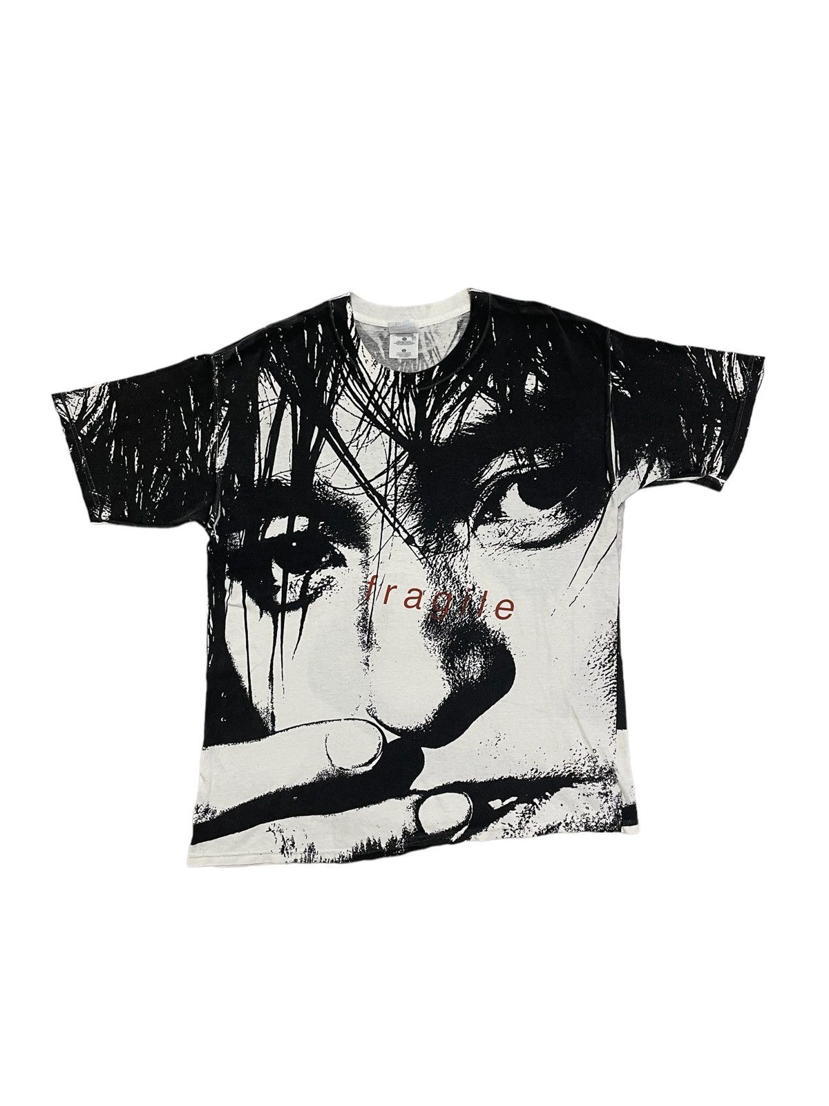 Band Tees Vintage 90s Fullprint Fragile Unknown Movie or Band T-shirt Size US L / EU 52-54 / 3 - 1 Thumbnail