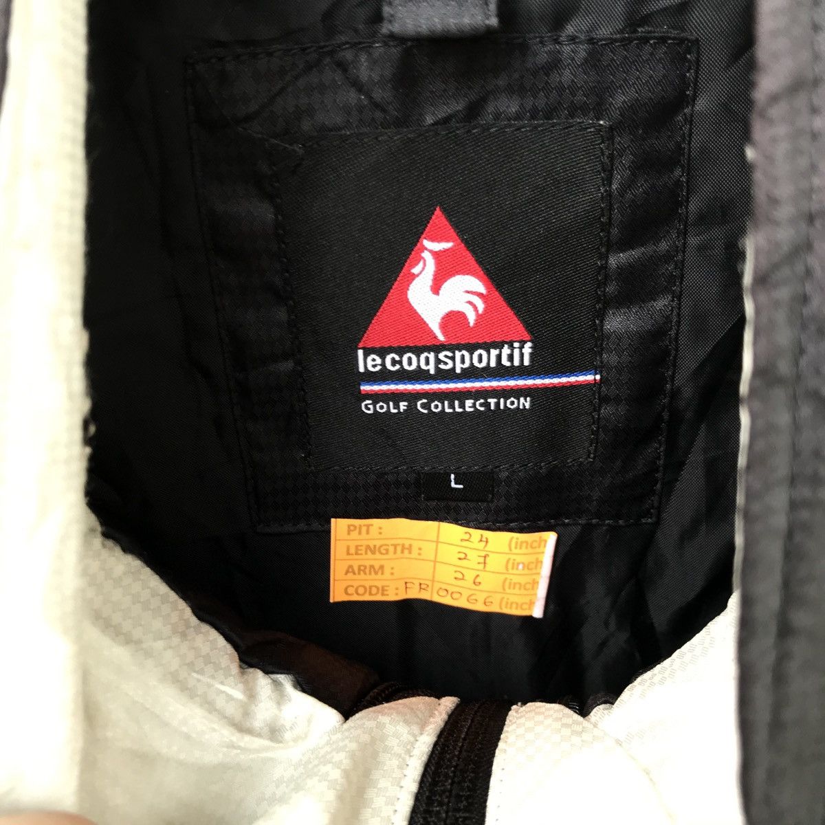 Le Coq Sportif × Vintage Vintage Lecoq Sportif Jacket Small Logo Spell Out Size US L / EU 52-54 / 3 - 4 Thumbnail