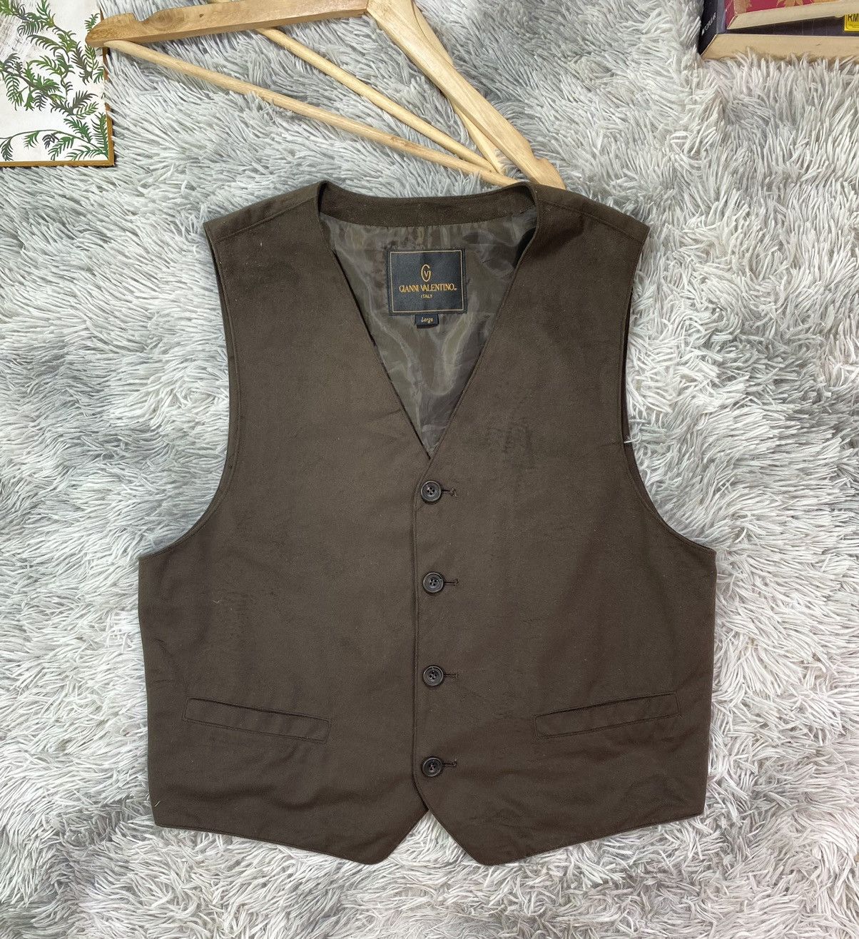 Gianni Valentino × Valentino × Vintage Vintage Gianni Valentino Vest Size L Size US L / EU 52-54 / 3 - 2 Thumbnail