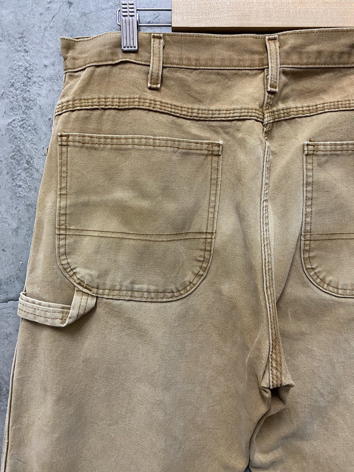 Dickies × Vintage Vintage 90’s Dickies Carpenter Sun faded Loose Fit Pants Size US 34 / EU 50 - 6 Thumbnail