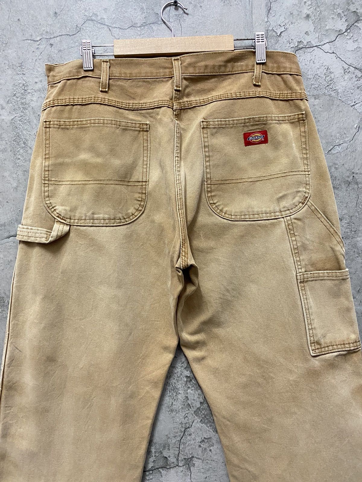 Dickies × Vintage Vintage 90’s Dickies Carpenter Sun faded Loose Fit Pants Size US 34 / EU 50 - 4 Thumbnail