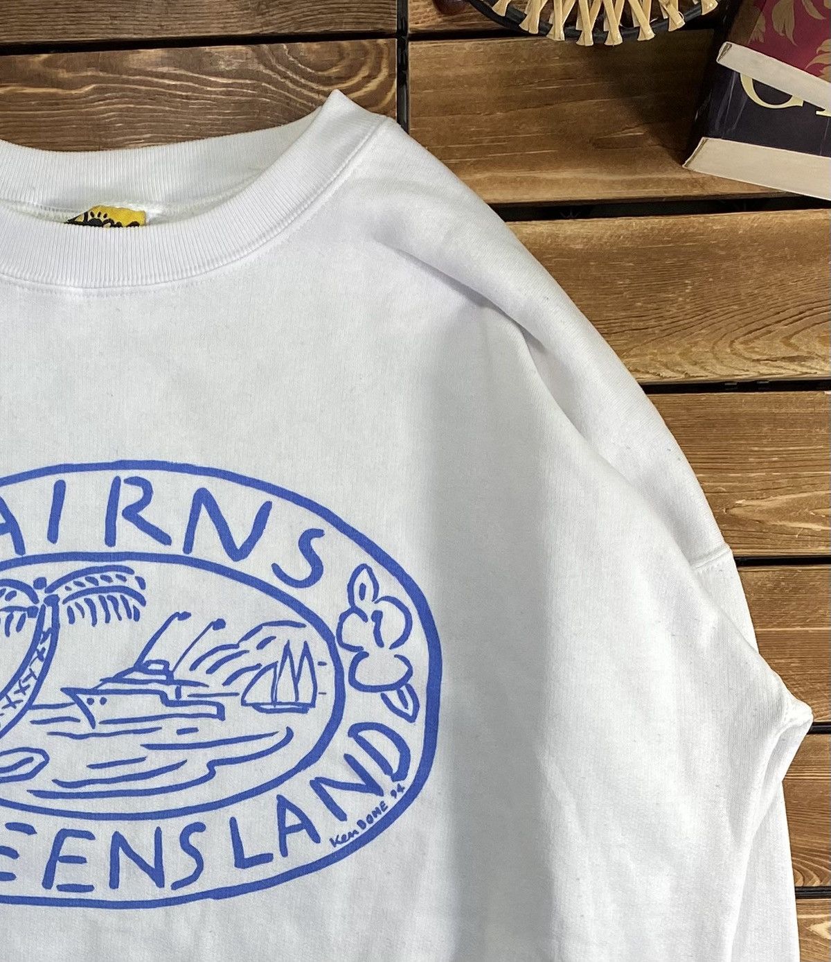 Vintage Vintage 1994 Ken Done Australia Cairns Queens Land Size M Size US M / EU 48-50 / 2 - 5 Thumbnail
