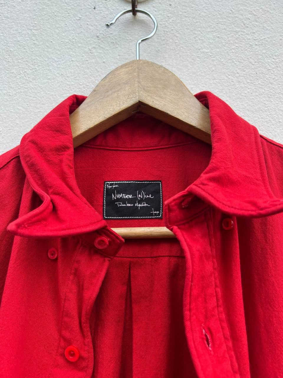 Number (N)ine Rare!! Number (N)ine Asymmetrical Runaway Shirt Size US L / EU 52-54 / 3 - 5 Thumbnail