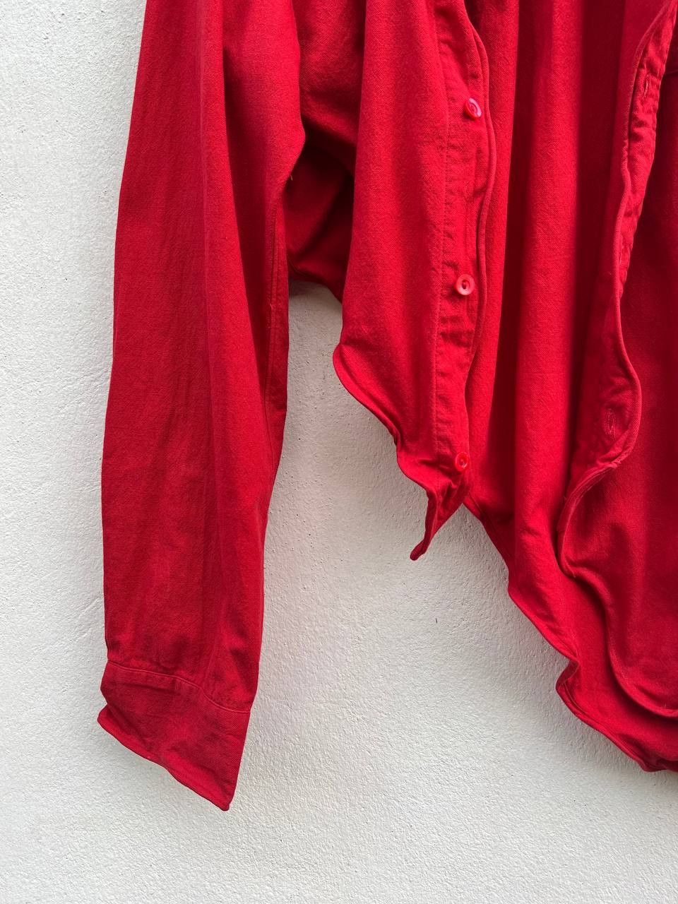 Number (N)ine Rare!! Number (N)ine Asymmetrical Runaway Shirt Size US L / EU 52-54 / 3 - 8 Thumbnail