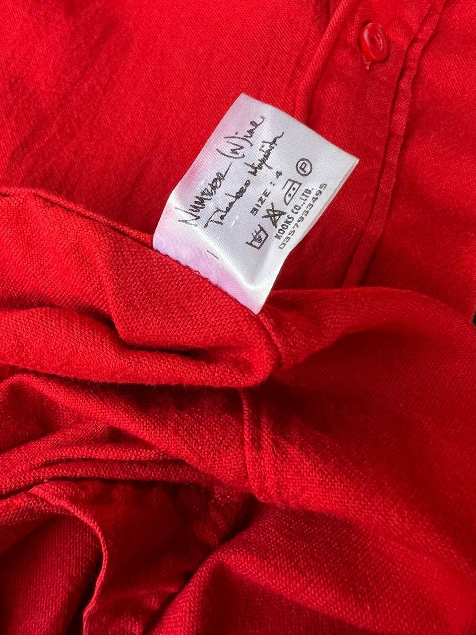 Number (N)ine Rare!! Number (N)ine Asymmetrical Runaway Shirt Size US L / EU 52-54 / 3 - 13 Thumbnail