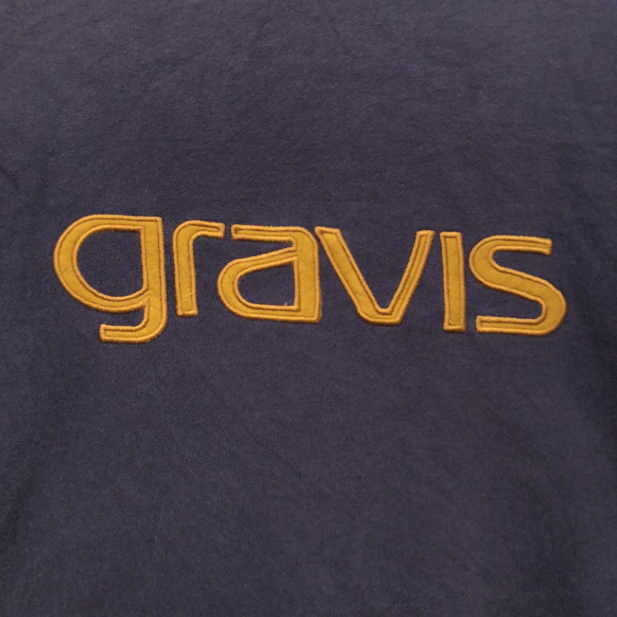 Gravis × Japanese Brand × Vintage 90s Gravis Skateboards Mens Spell Out Faded Baggy Size US XL / EU 56 / 4 - 3 Thumbnail