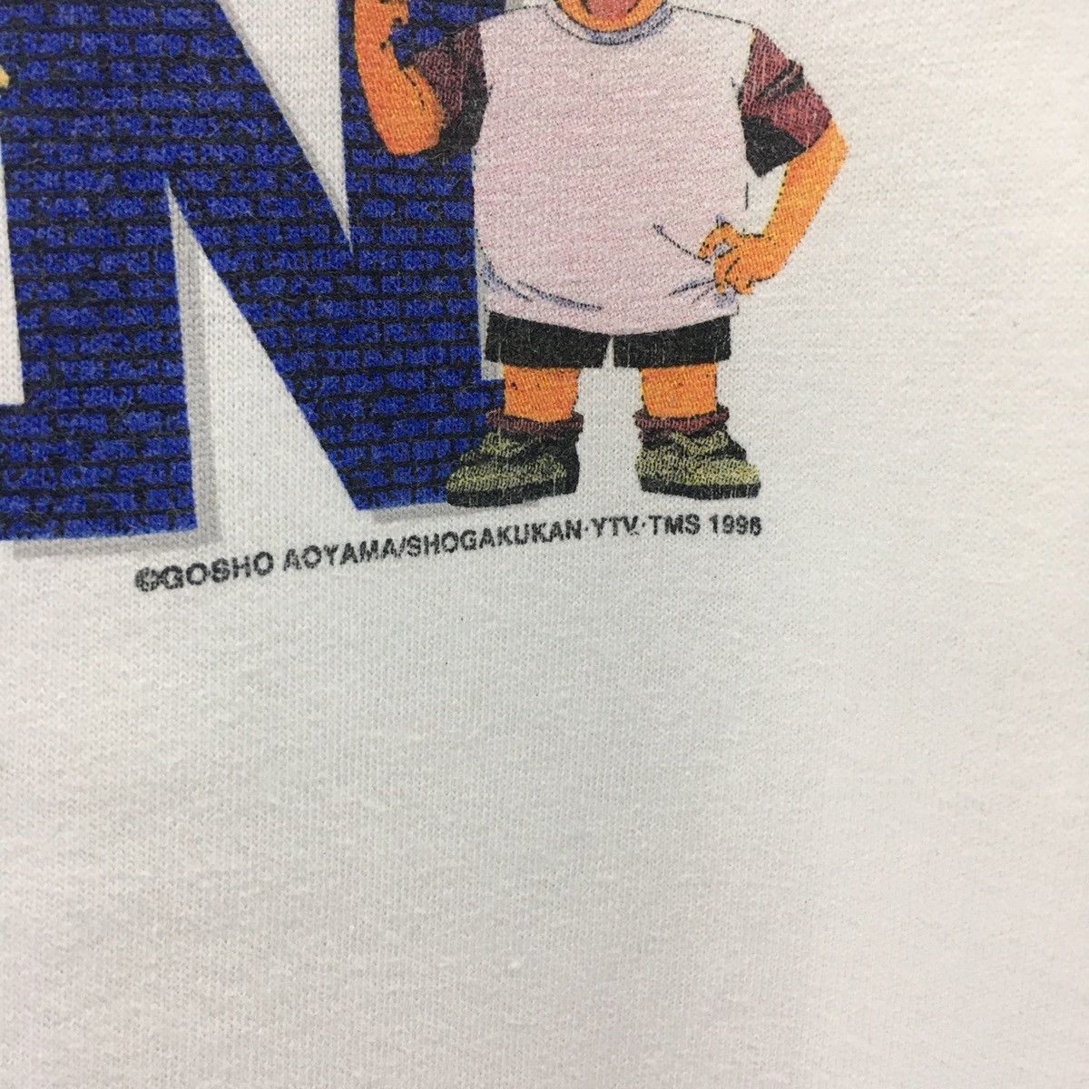 Cartoon Network × Vintage Rare Vintage 1996 Detective Conan All Team Together Tee Size US M / EU 48-50 / 2 - 4 Thumbnail