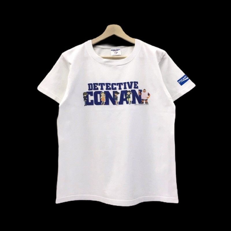 Cartoon Network × Vintage Rare Vintage 1996 Detective Conan All Team Together Tee Size US M / EU 48-50 / 2 - 1 Thumbnail