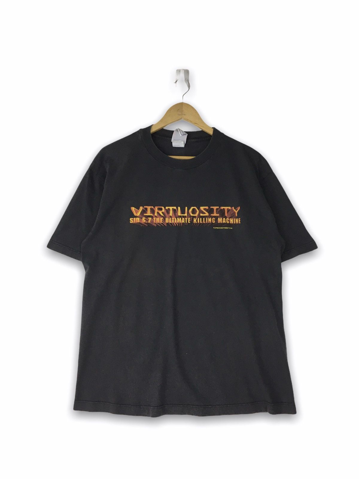 Vintage Vintage design 1995 Virtuosity denzel Washington Size US L / EU 52-54 / 3 - 1 Thumbnail