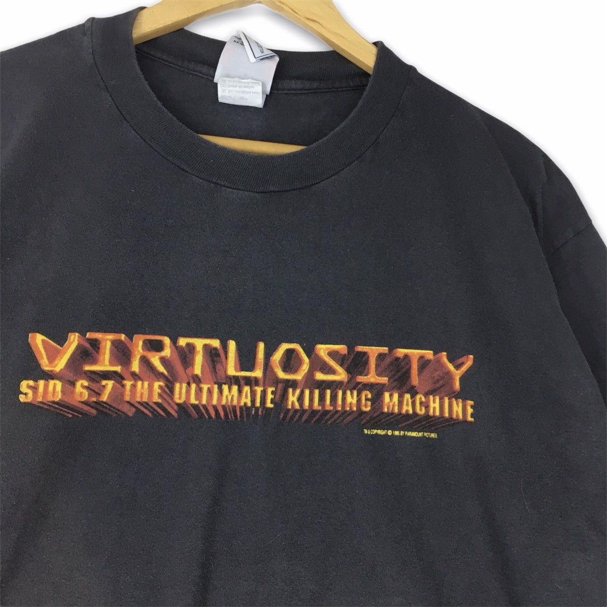 Vintage Vintage design 1995 Virtuosity denzel Washington Size US L / EU 52-54 / 3 - 2 Thumbnail