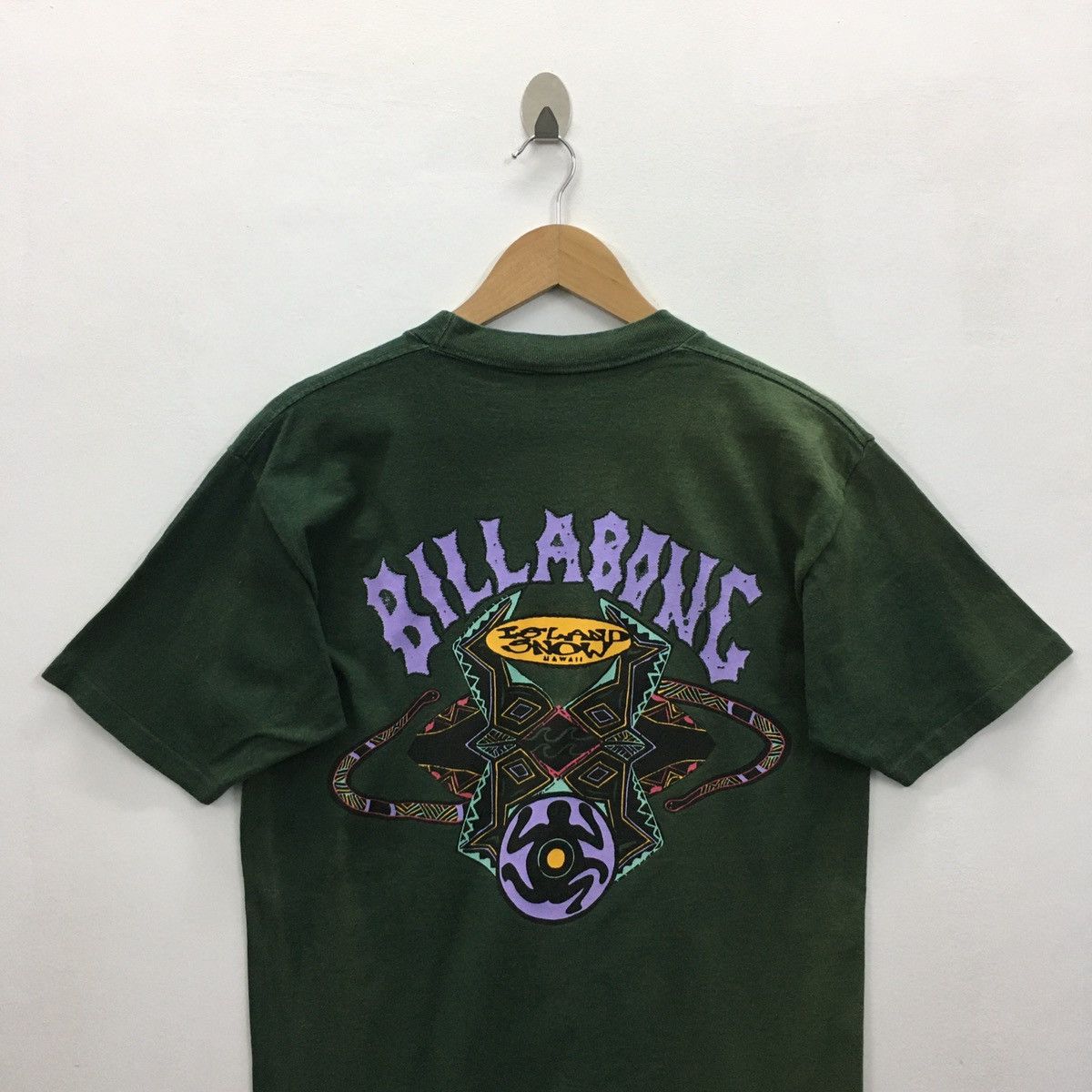 Billabong × Vintage Rare Vintage 90s BILLABONG Sun Faded Tshirt Size US M / EU 48-50 / 2 - 10 Thumbnail
