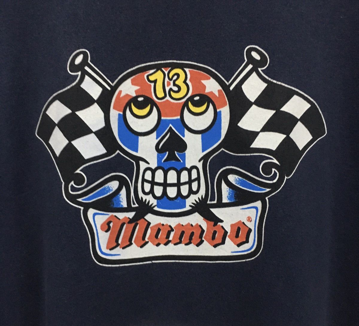 Mambo × Vintage Rare Vintage Mambo 13 Hoon Couture Big Printed Tshirt Size US L / EU 52-54 / 3 - 6 Thumbnail
