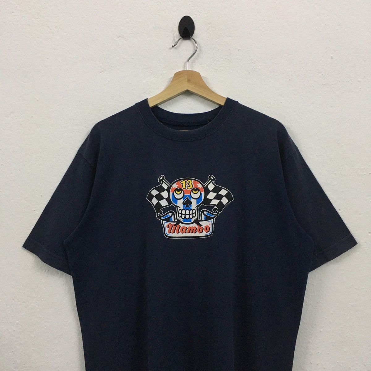 Mambo × Vintage Rare Vintage Mambo 13 Hoon Couture Big Printed Tshirt Size US L / EU 52-54 / 3 - 11 Thumbnail