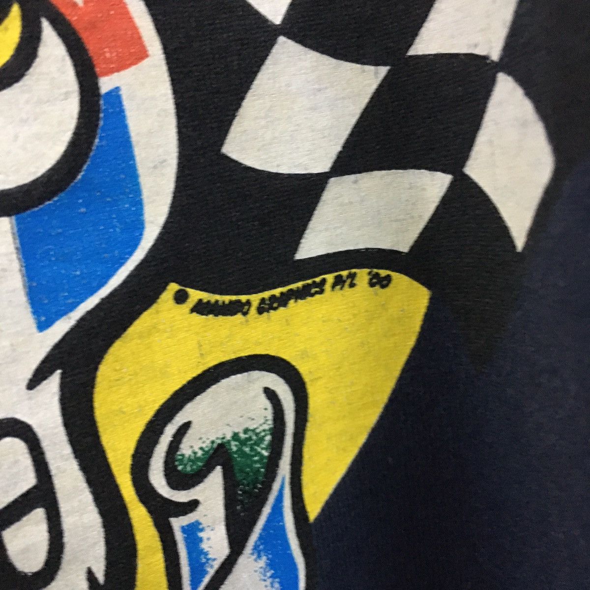 Mambo × Vintage Rare Vintage Mambo 13 Hoon Couture Big Printed Tshirt Size US L / EU 52-54 / 3 - 5 Thumbnail
