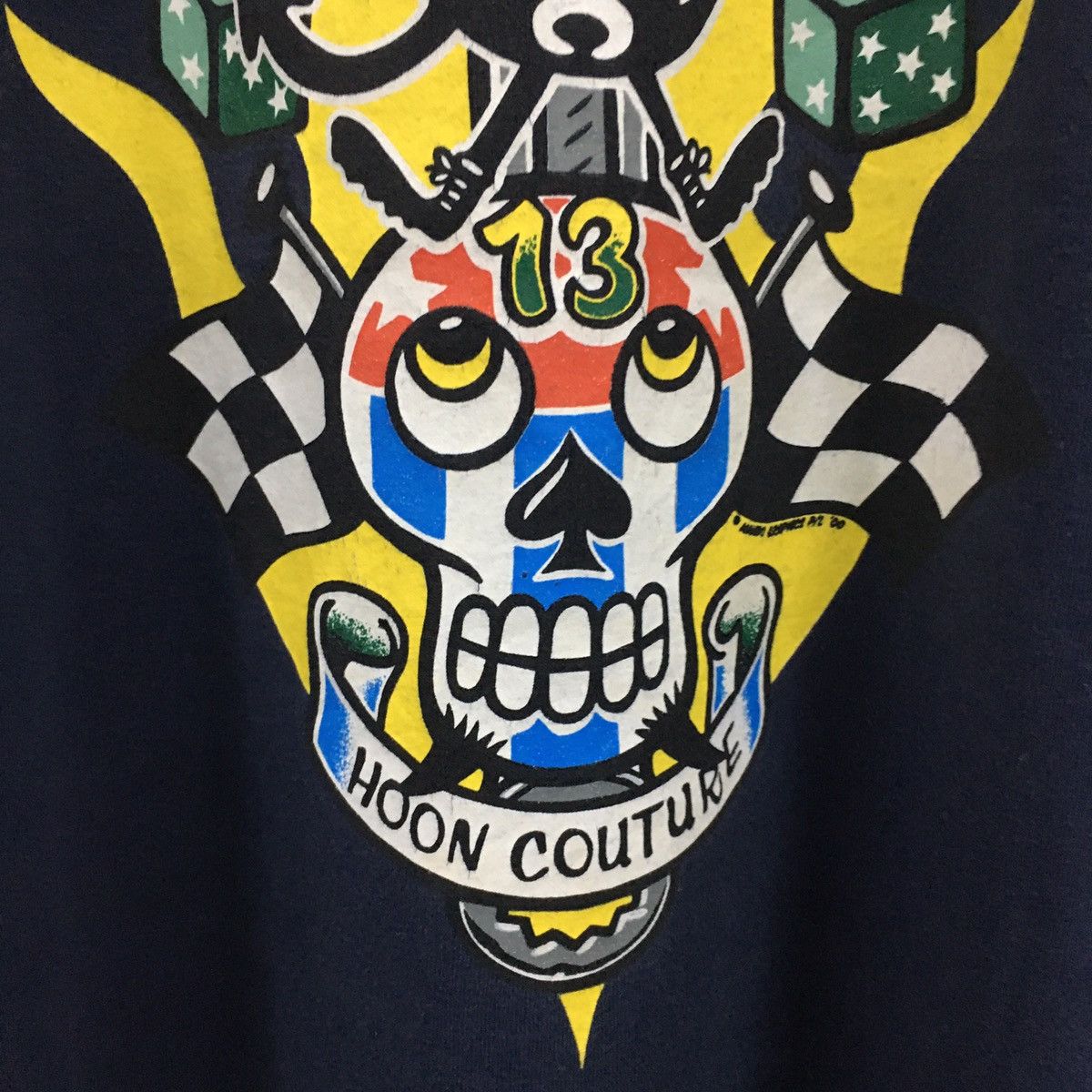 Mambo × Vintage Rare Vintage Mambo 13 Hoon Couture Big Printed Tshirt Size US L / EU 52-54 / 3 - 10 Thumbnail