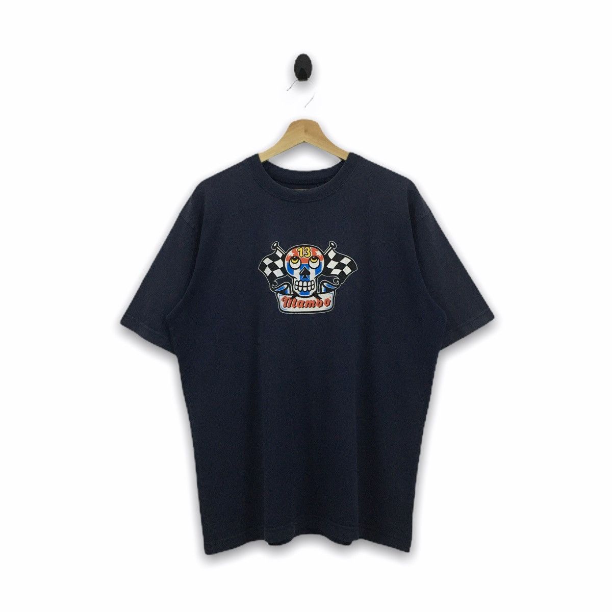 Mambo × Vintage Rare Vintage Mambo 13 Hoon Couture Big Printed Tshirt Size US L / EU 52-54 / 3 - 2 Thumbnail