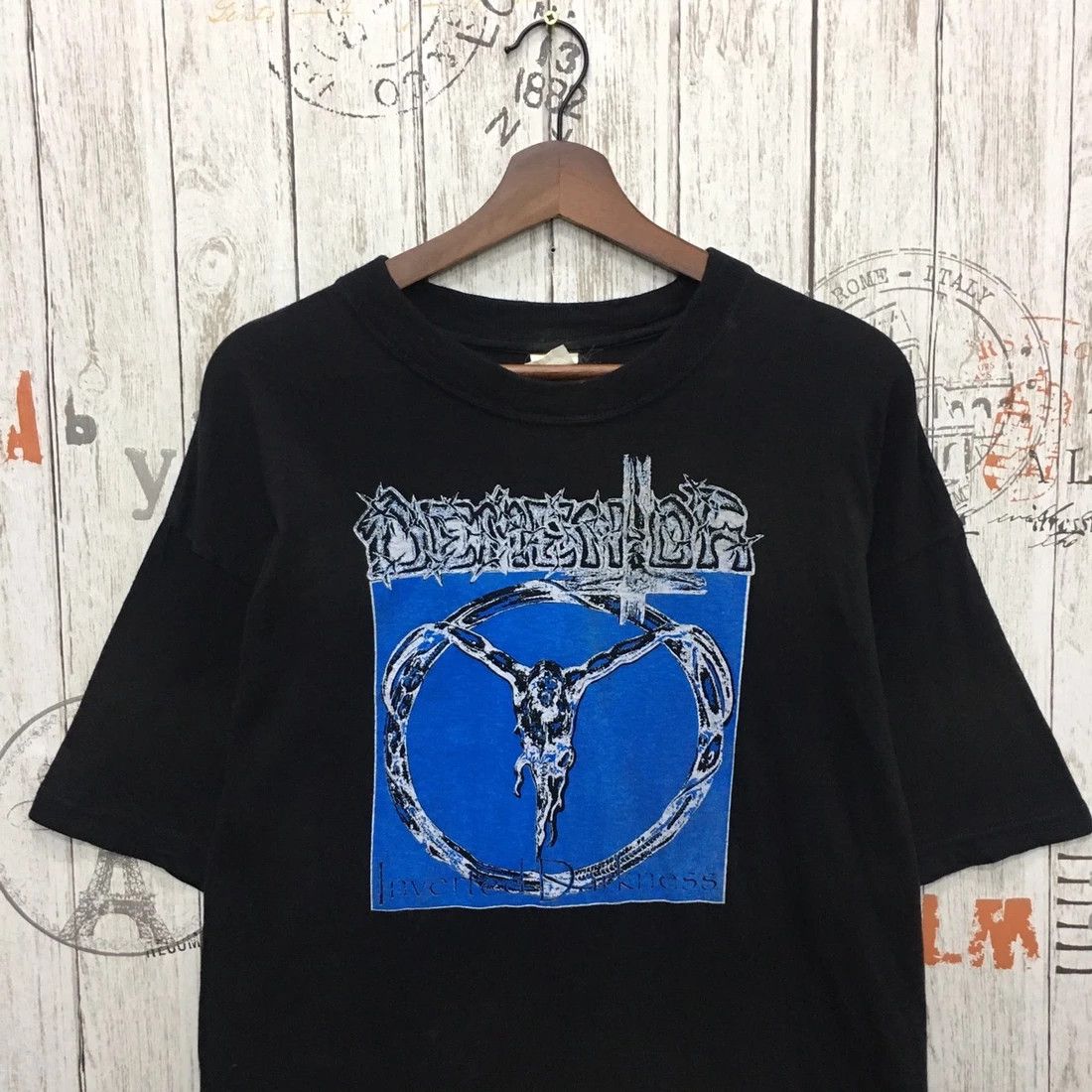 Band Tees Vintage 2000 Dementor Inverted Darkness Autumn Blasphemous Size US L / EU 52-54 / 3 - 3 Thumbnail